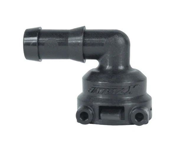 KZ-511-0015 KZ Valve ZipValve Quick Disconnect Fitting Kit 90° Elbow Female Quick Disconnect x 1" Hose Barb