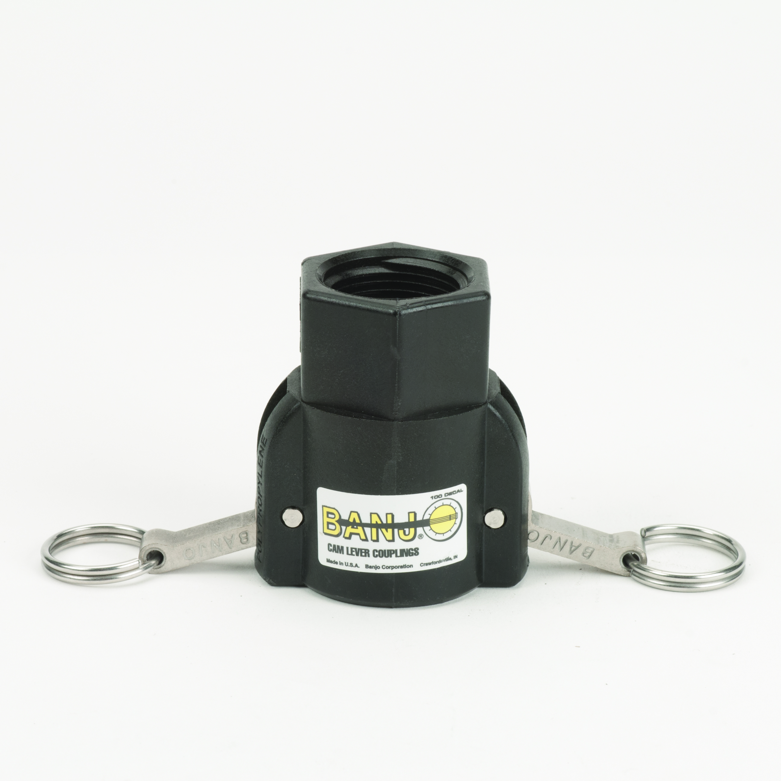 Polypropylene Cam Lever Couplings: Female Coupler 1 Inch Female Thread