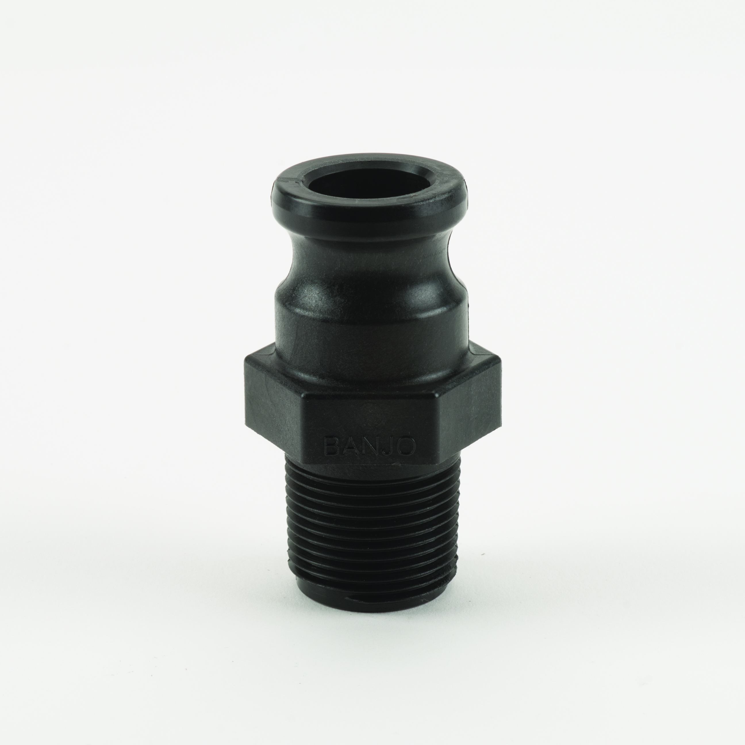 Poly Cam Lever Couplings: Male Adapter 1 Inch Male Thread