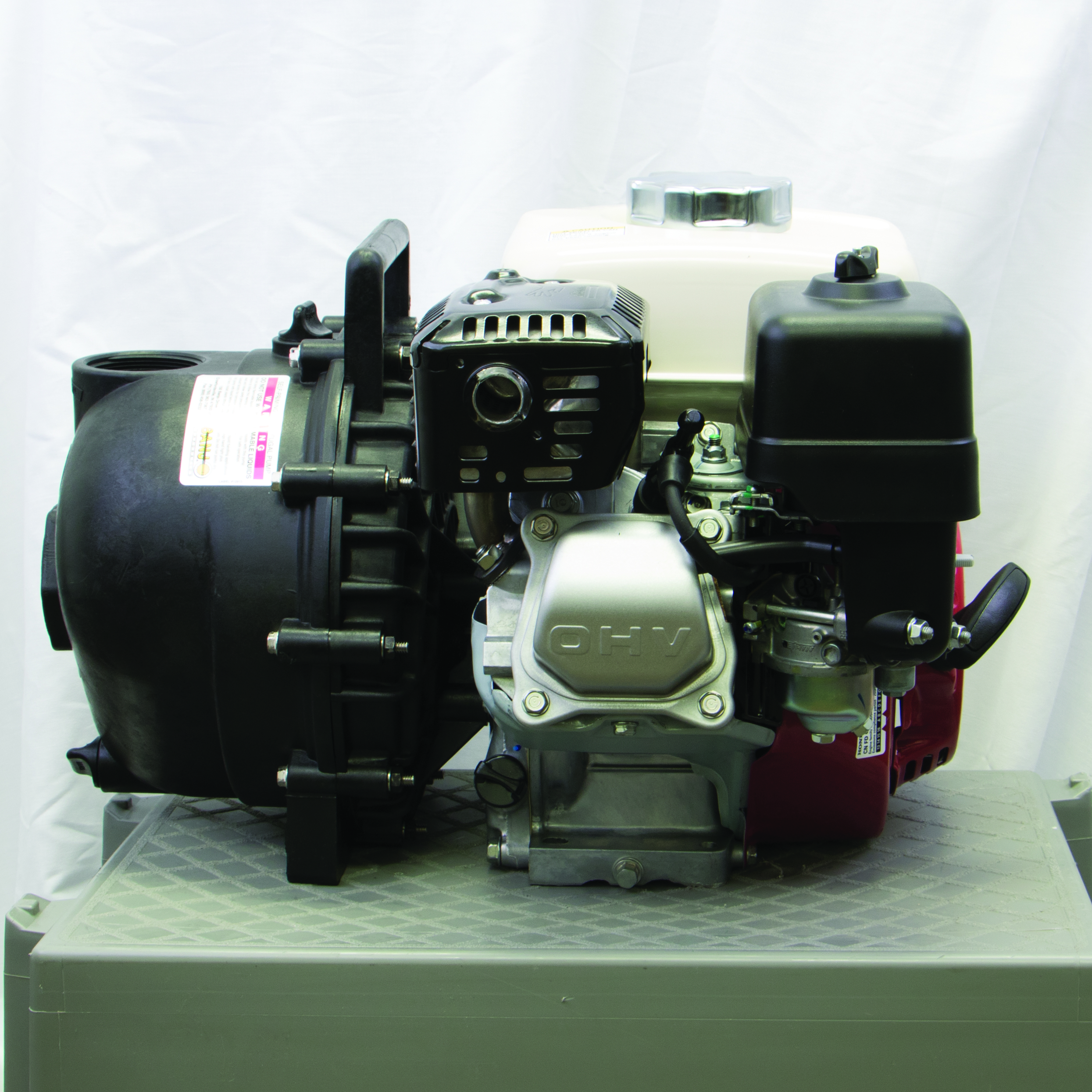 Polypropylene Centrifugal Pump: Gas Engine 5 HP Honda 2 Inch