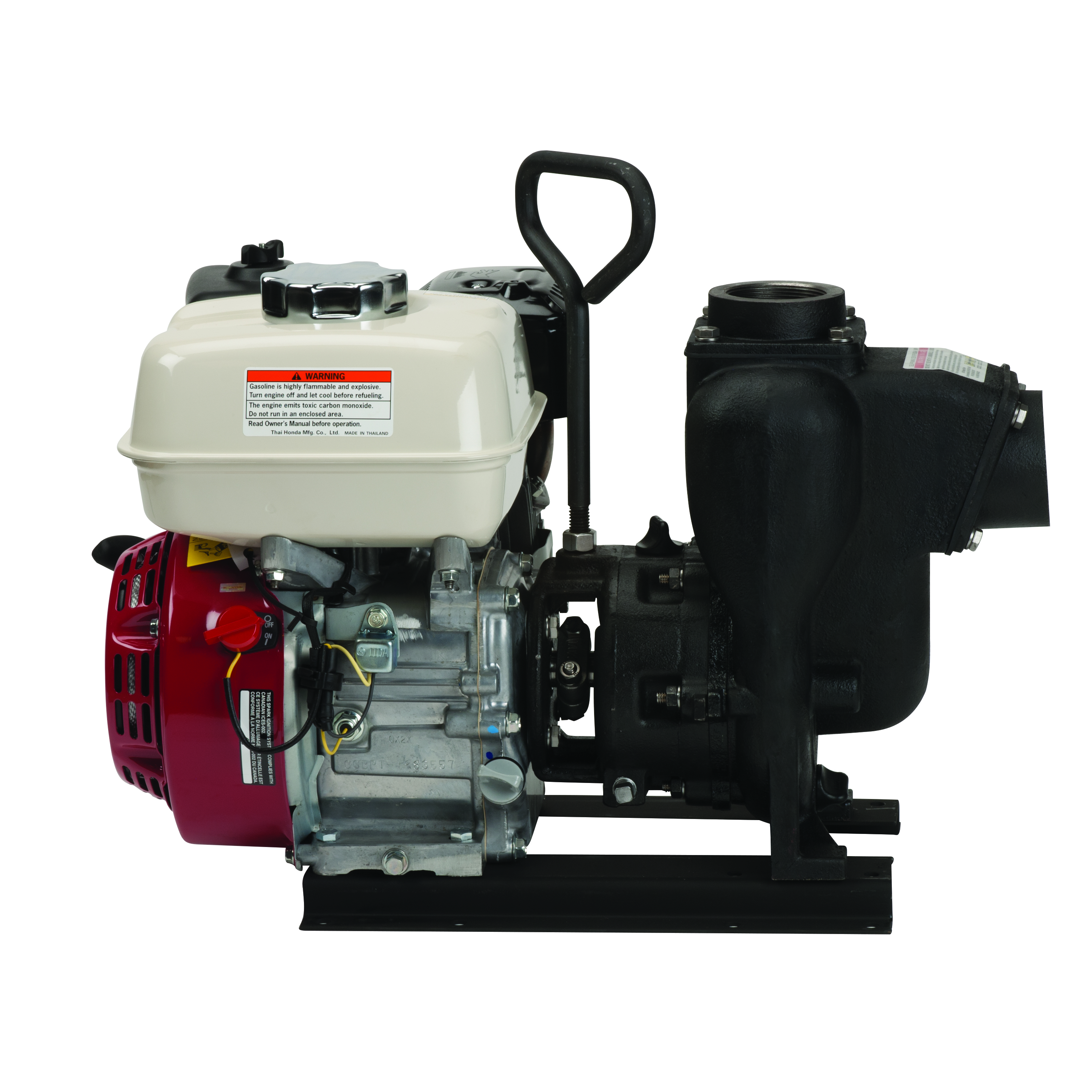 C/I  Wet Seal Pump 5.5HP Honda Engine 2"