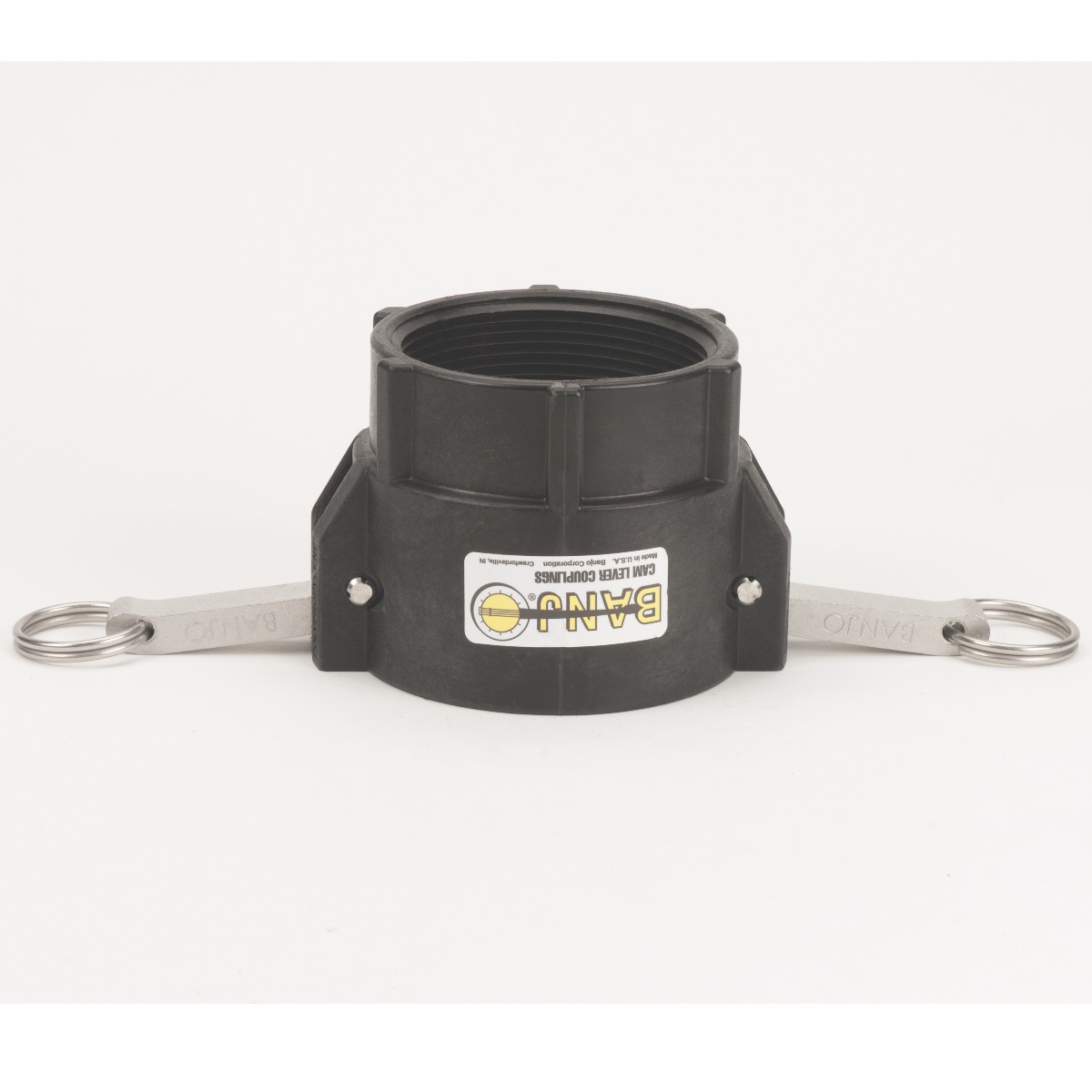 Poly Cam Lever Couplings: Female Coupler 3 Inch Female Thread