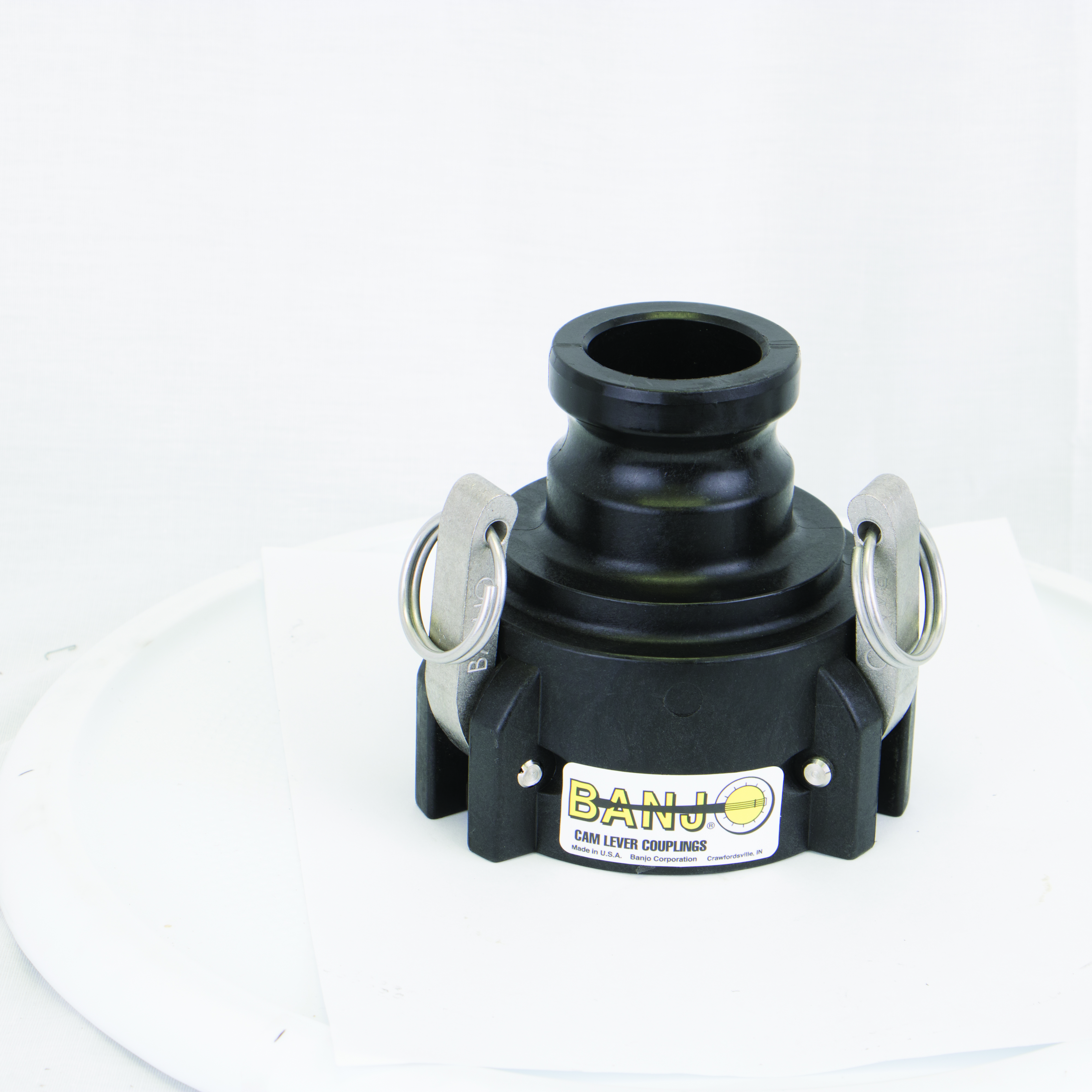 Cam Lever Couplings: Female Coupler 3 x 2 Inch Male Adapter