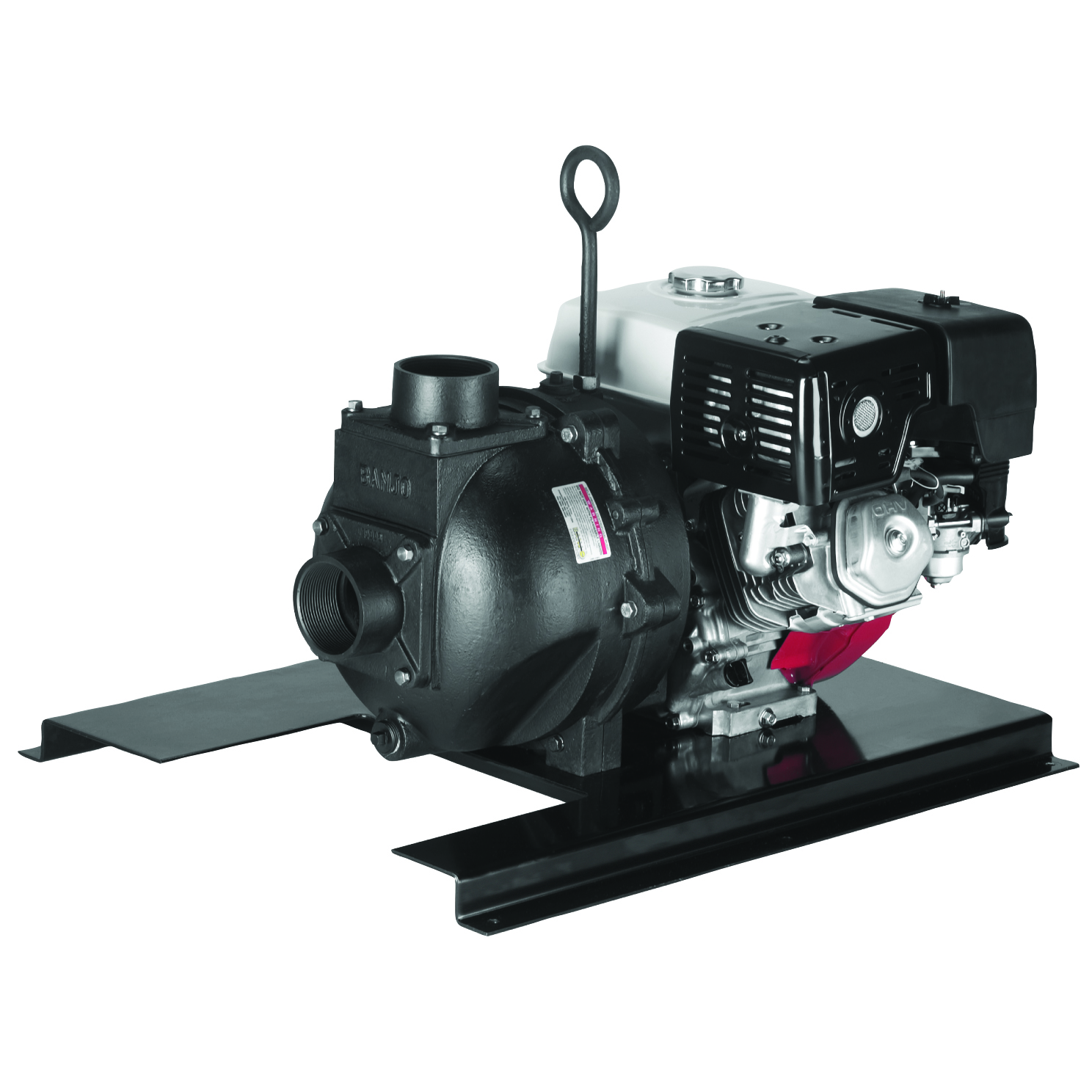 Self Priming Pump: Gas Engine 13 HP Honda 3 Inch