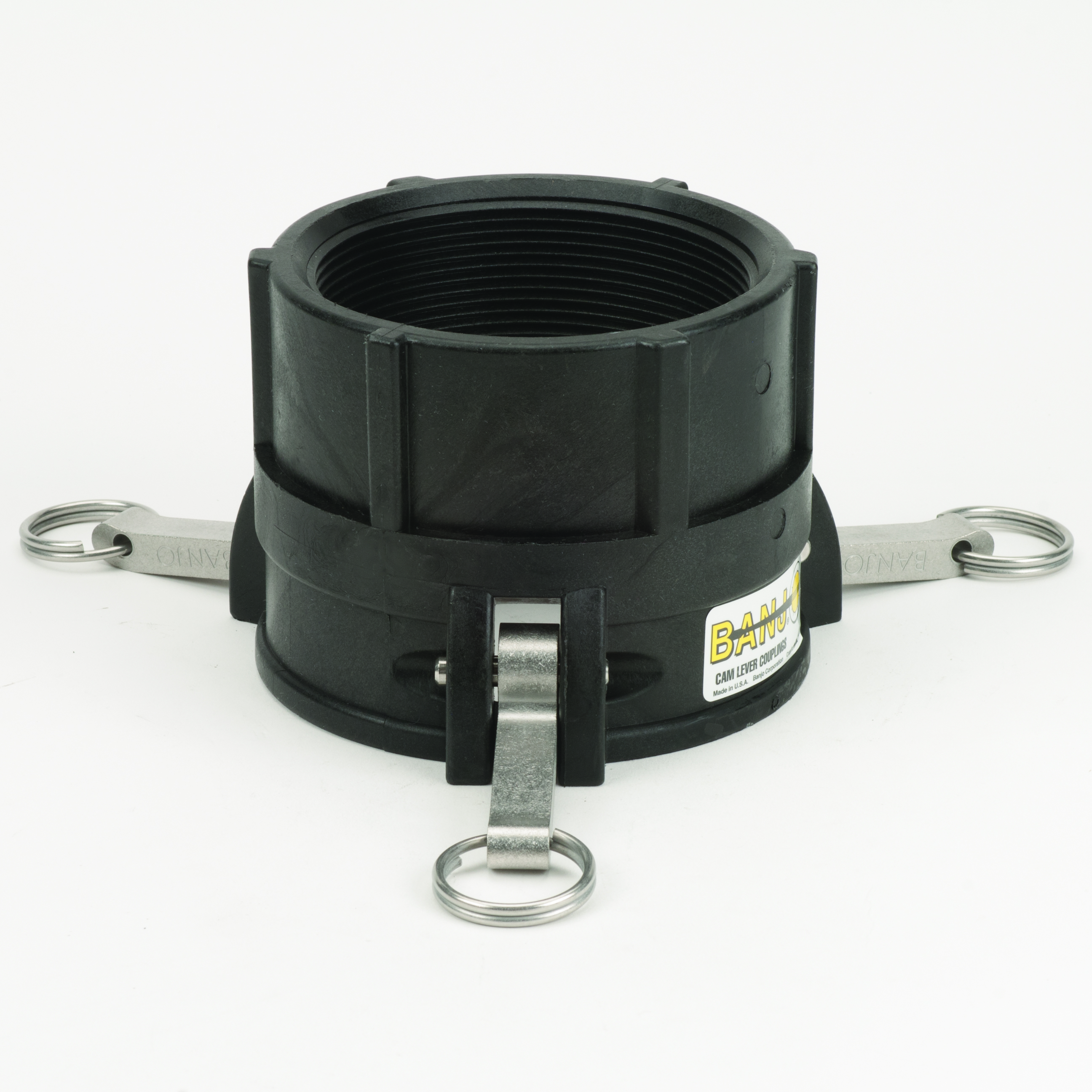 Poly Cam Lever Couplings: Female Coupler 4 x 4 Inch Female Thread