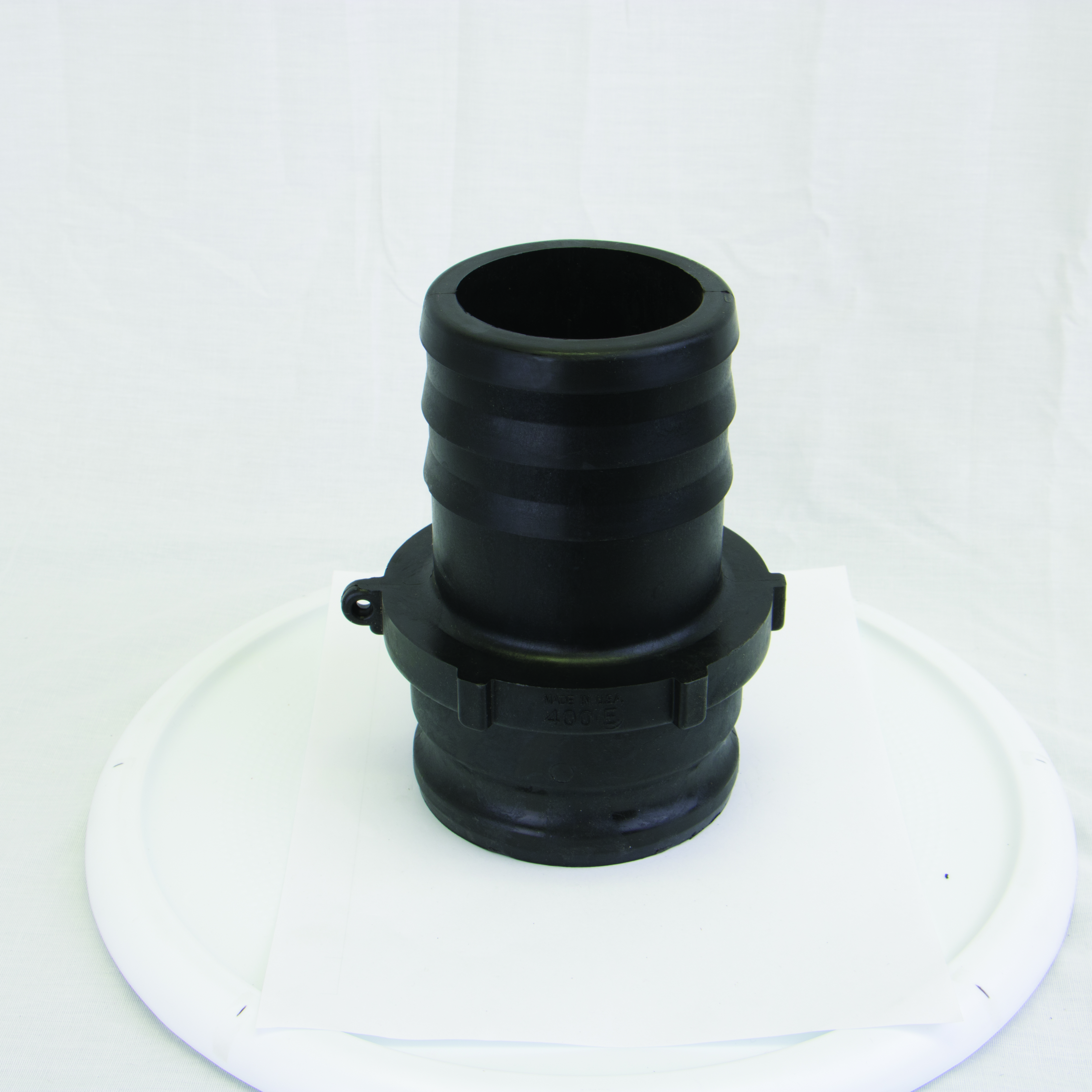 Poly Cam Lever Couplings: Male Adapter 4 Inch Hose Shank