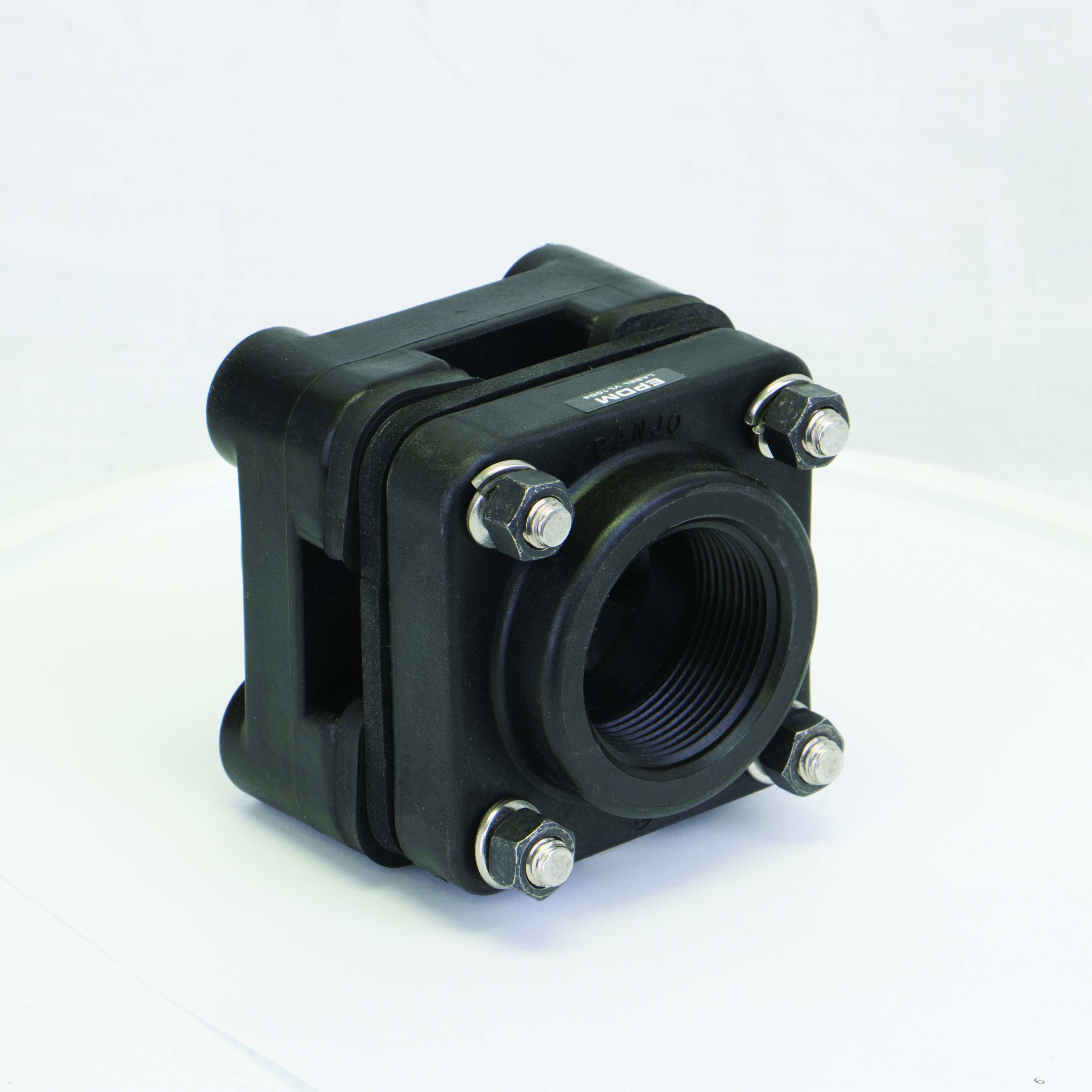 Bottom Drain Tank: Thread Flange 1.5 x 2 Inch EPDM