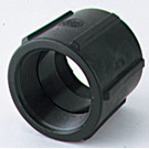 1-1/4" POLY PIPE COUPLING BANJO