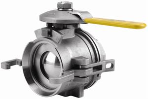 1" Stainless Steel Full Port Female X FPT NPT with Kalrez® Seals