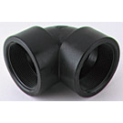 1/4" POLY PIPE 90 DEG ELBOW BANJO