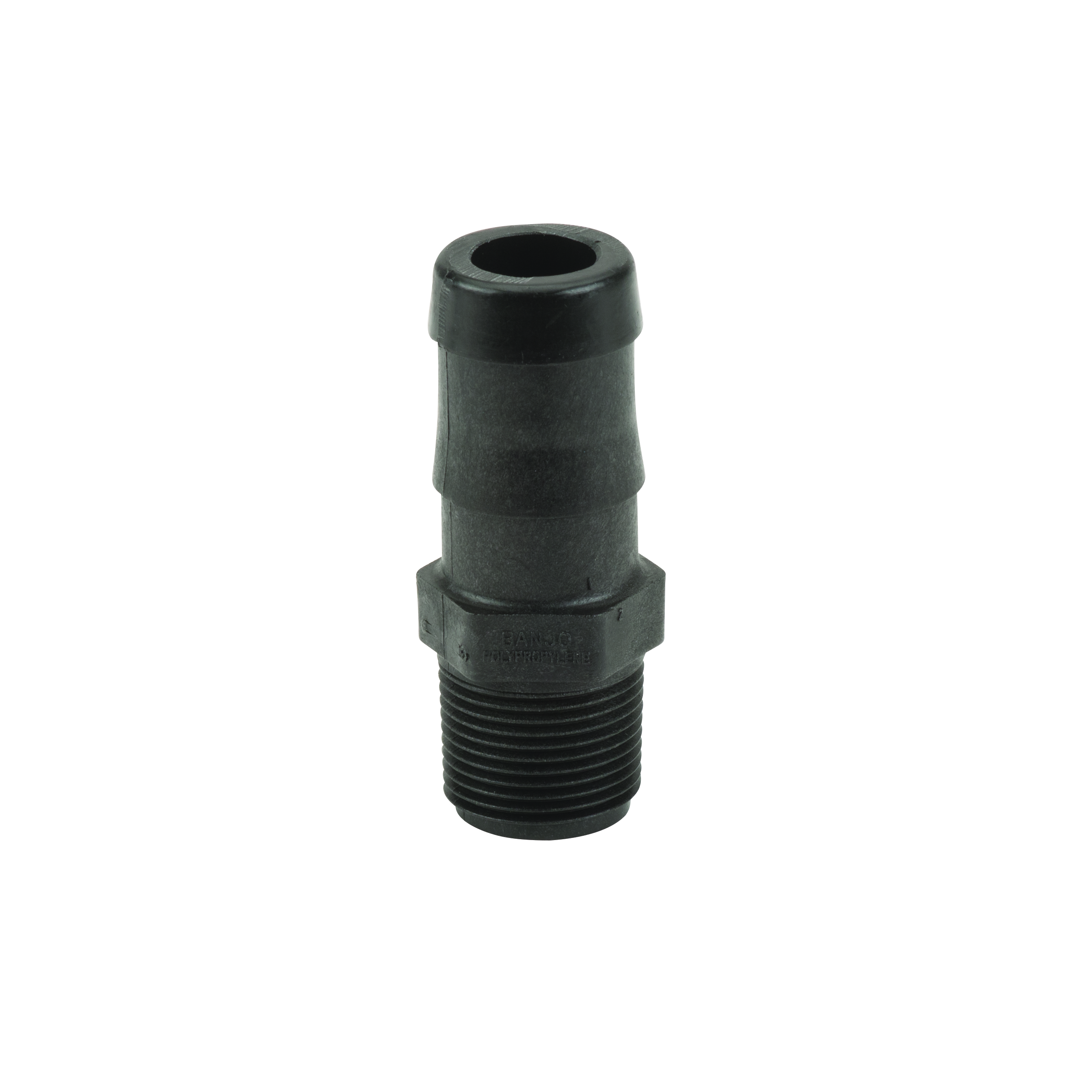 Straight Pipe Fittings: Male Thread .75 x 1 Inch Hose Shank