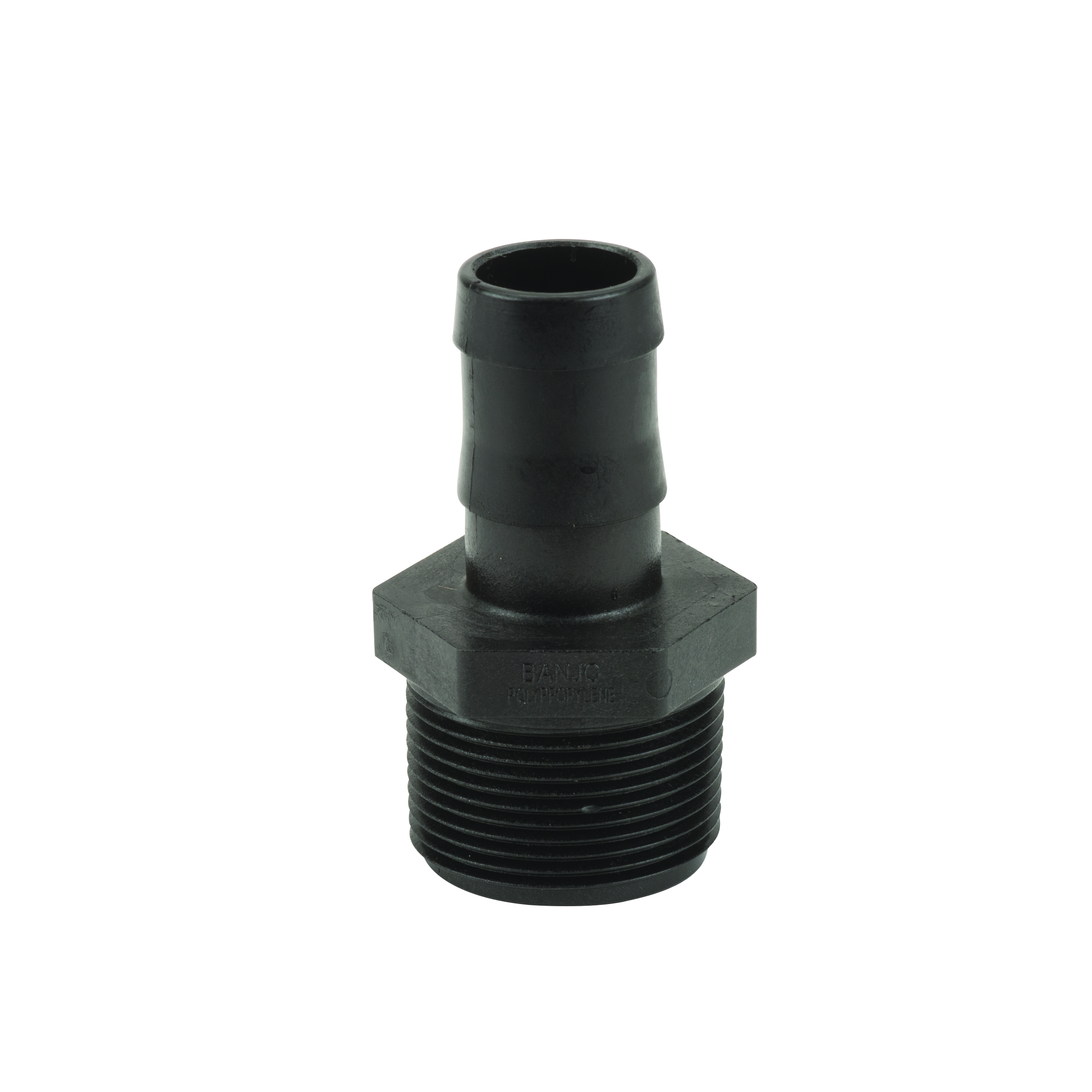 Pipe Fittings: Male Thread 1.25 x 1.25 Inch Straight Hose Shank