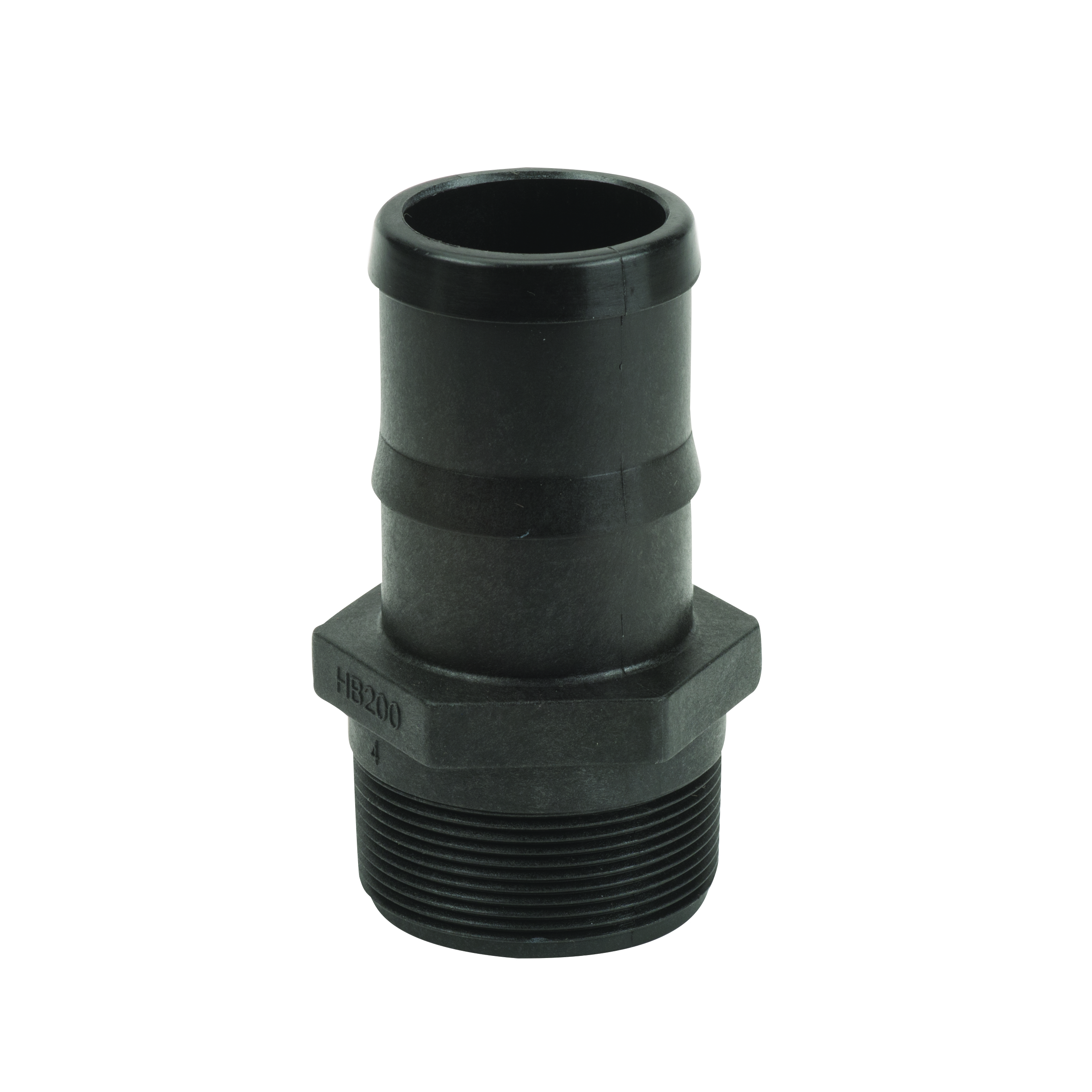 Straight Pipe Fittings: Male Thread 2 x 2 Inch Hose Shank