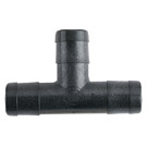 3/4" X 3/4" X 1" POLY HOSE BARB TEE BANJO