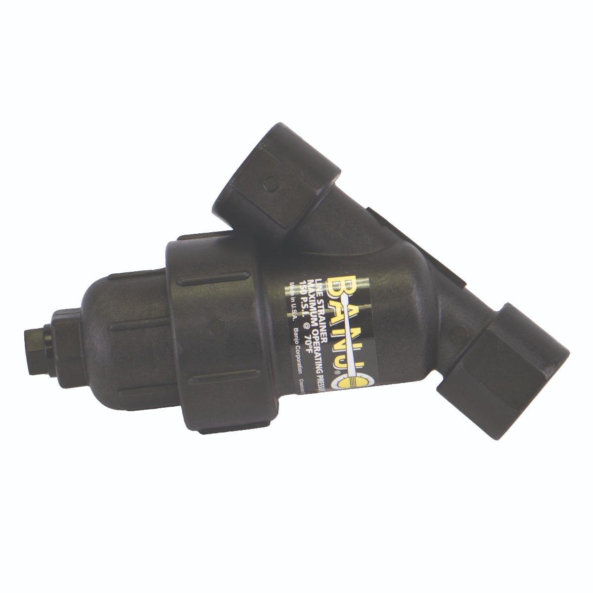 ½" LINE STRAINER BODY & CAP (SCREEN SOLD SEPARATELY)