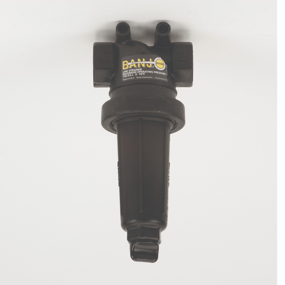 1" Poly T Strainer Head Bowl