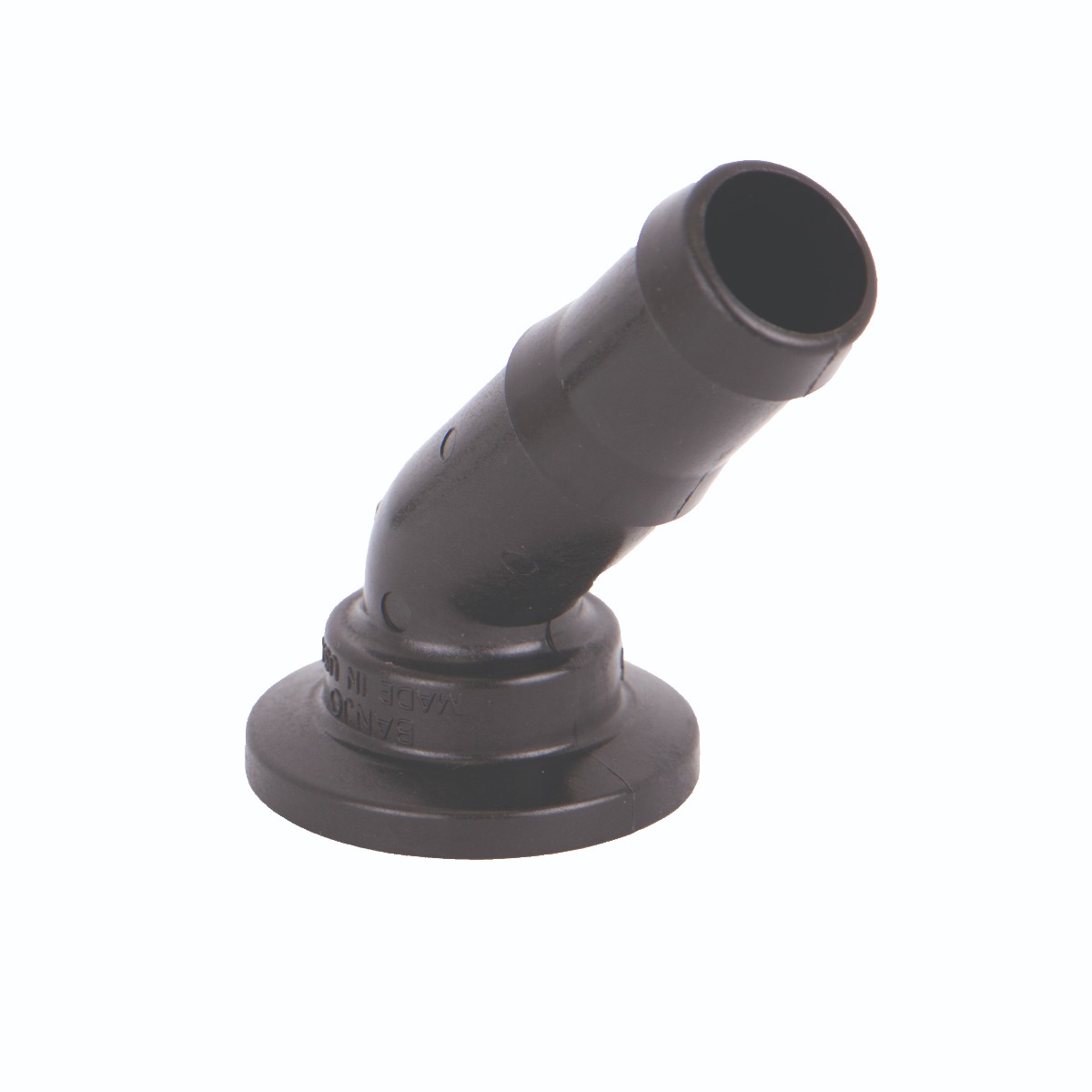 1" MANIFOLD FLANGE X 1" HOSE BARB 45DEG ELBOW