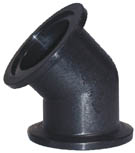 1" X 1" 45° Flange
