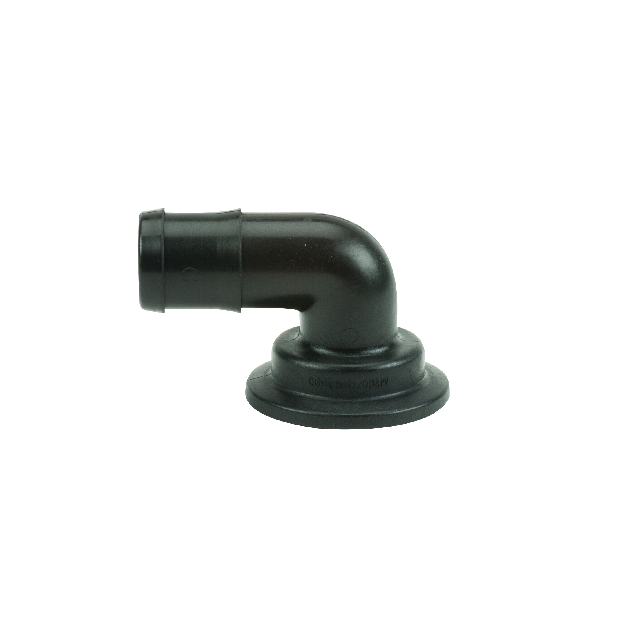 Manifold Fittings: Flange 2 x 1.5 Inch Hose Barb 90 Degree