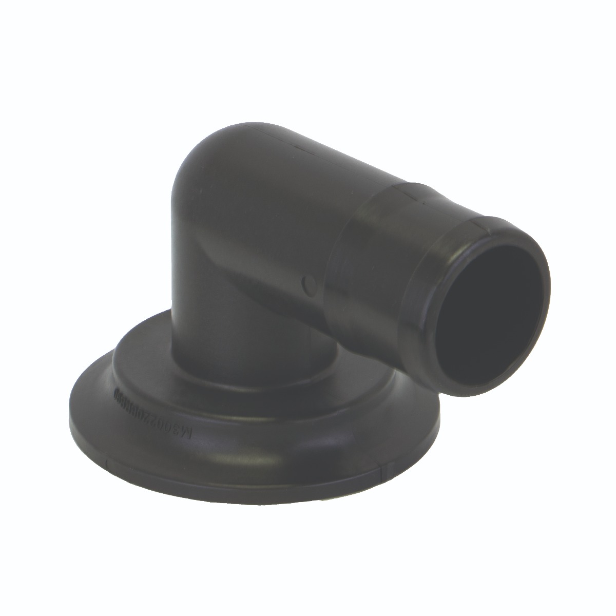 3" MANIFOLD FLANGE X 2" HOSE BARB 90DEG ELBOW