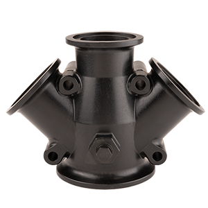 M300 X M220 Y Cross With 1/4" Port