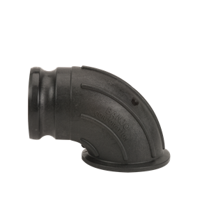 3" Flange X Male Adapter Sweep