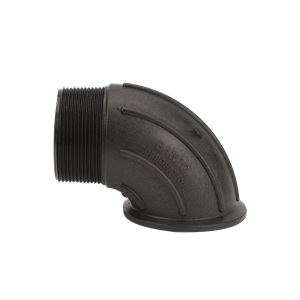 3" Flange X Male NPT Thread Sweep