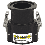 3" FULL FLANGE X 3" FEMALE COUPLER QDC W/3 ARMS