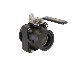 2" Full Port Manifold Stubby Valve Flange X Flange With Ss Ball, Stem & Handle