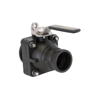 2" Full Port Manifold Stubby Valve Flange X Male Adapter With SS Ball, Stem & Handle