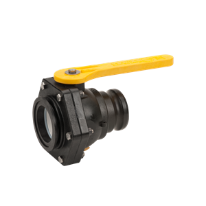 3" Male Adapter X 3" Manifold Flange Full Port Stubby Valve