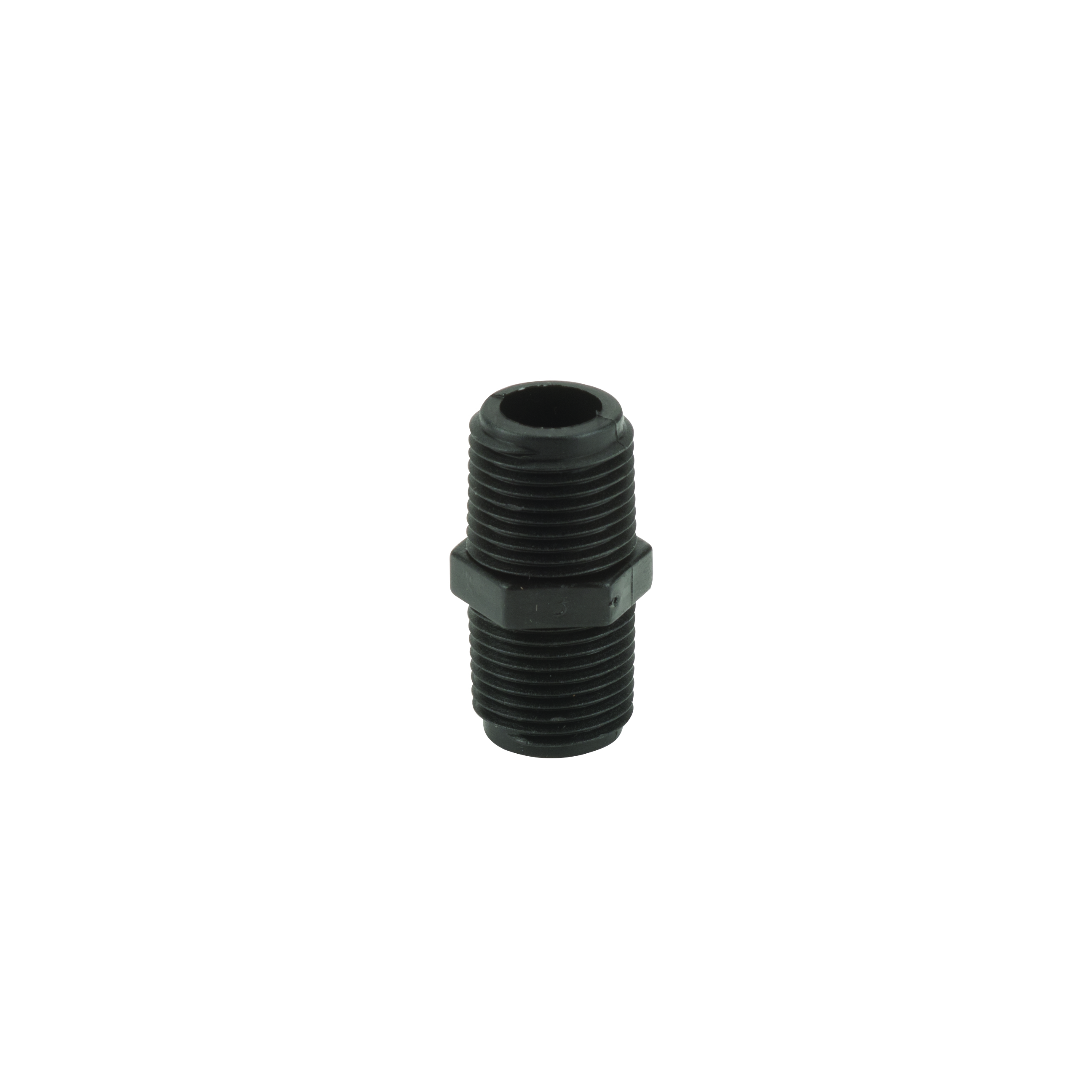 Polypropylene Pipe Fittings: Short .5 Inch Nipple