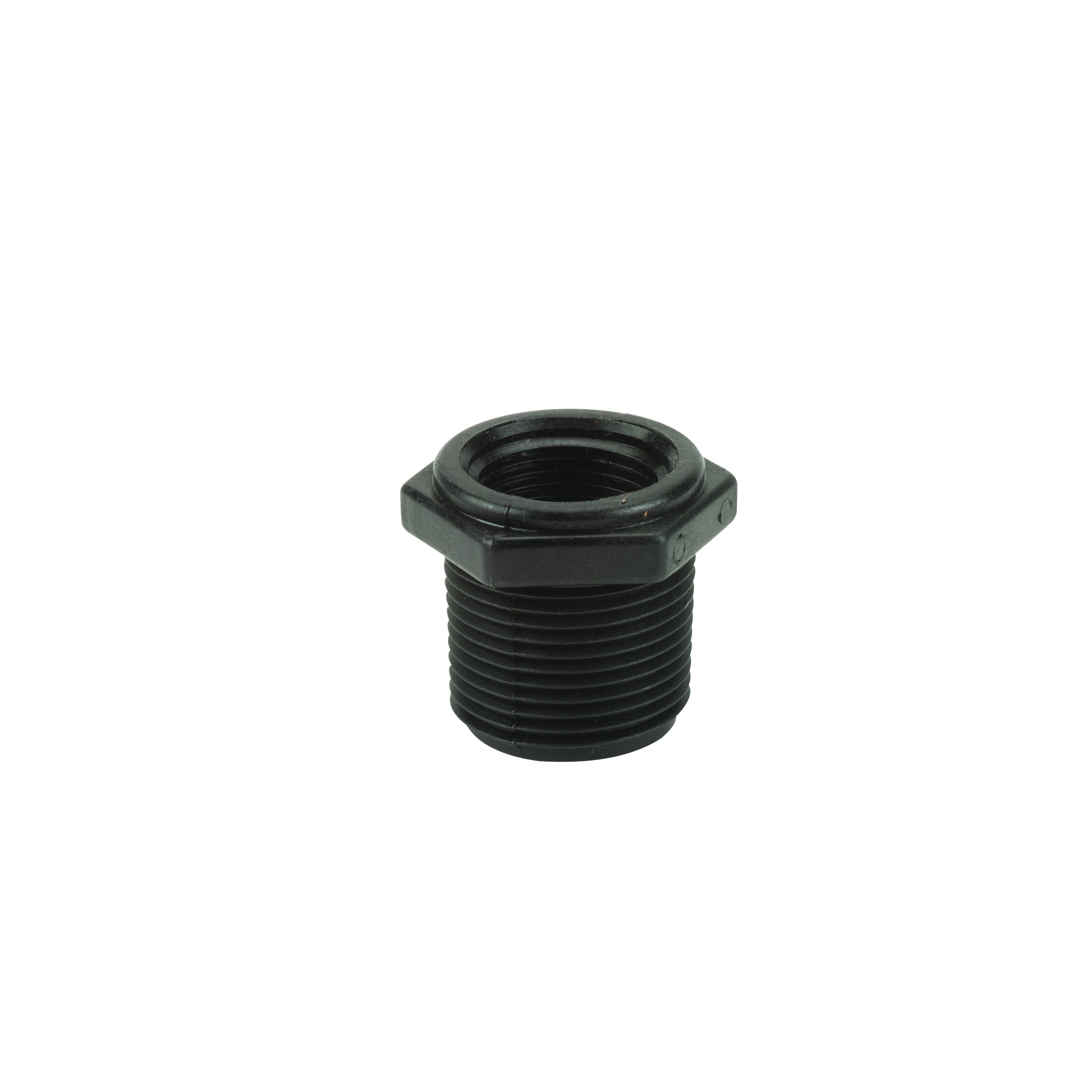 Pipe Fittings: Reducer Bushing .75 x 1 Inch MPT