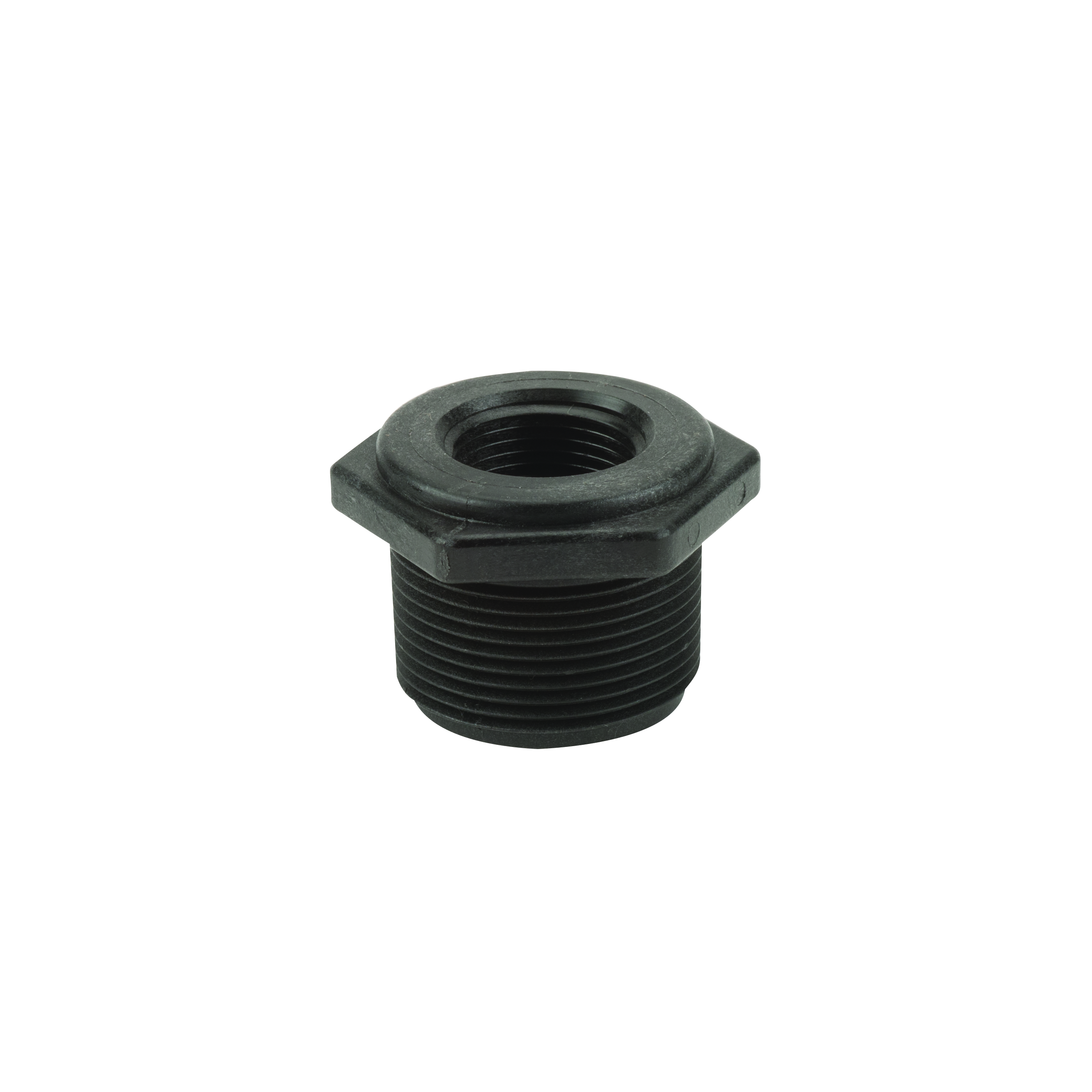 Pipe Fittings: Reducer Bushing .75 x 1.25 Inch MPT