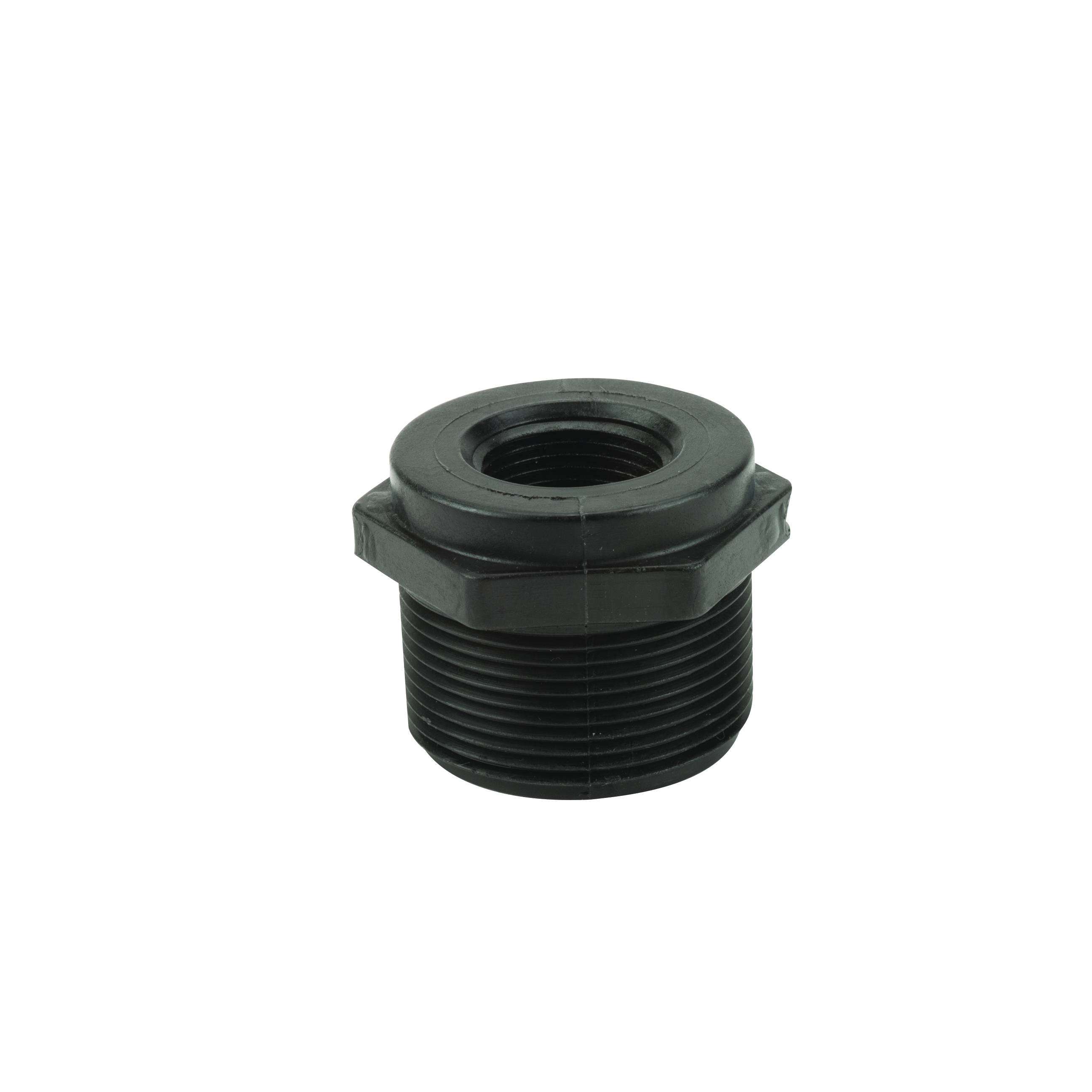 Pipe Fittings: Reducer Bushing .75 x 1.5 Inch MPT