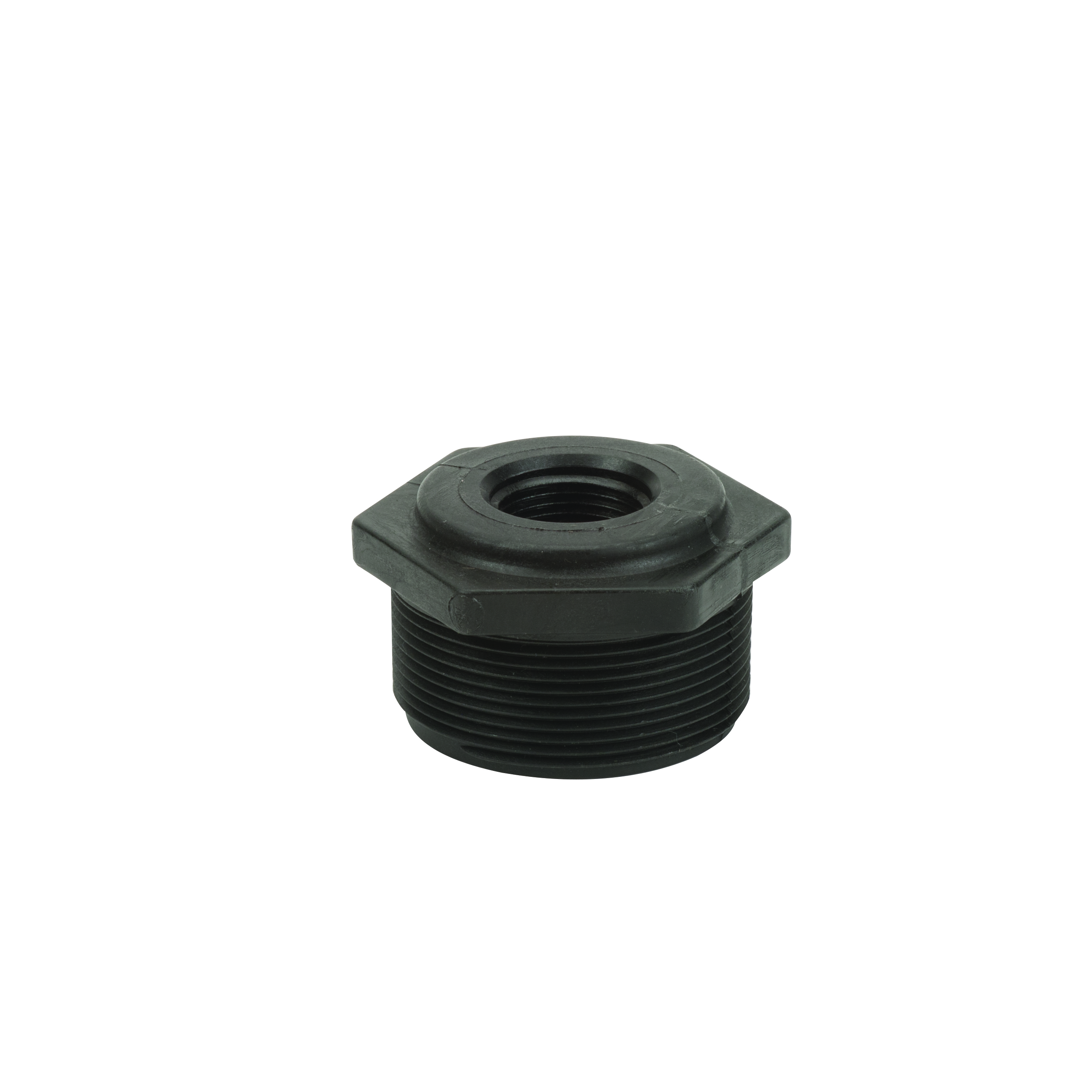 Pipe Fittings: Reducer Bushing .75 x 2 Inch MPT