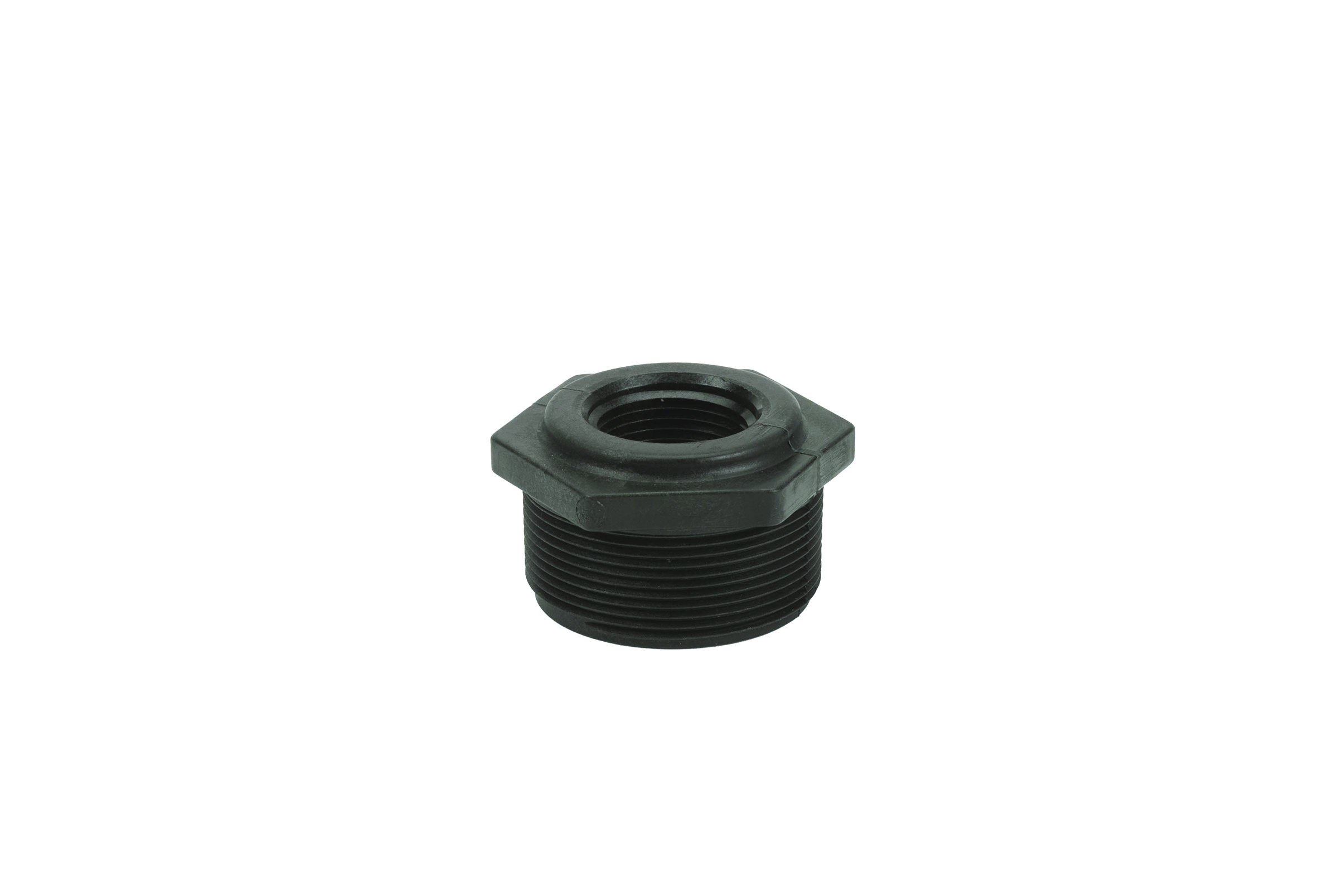 Pipe Fittings: Reducer Bushing 1 x 2 Inch MPT