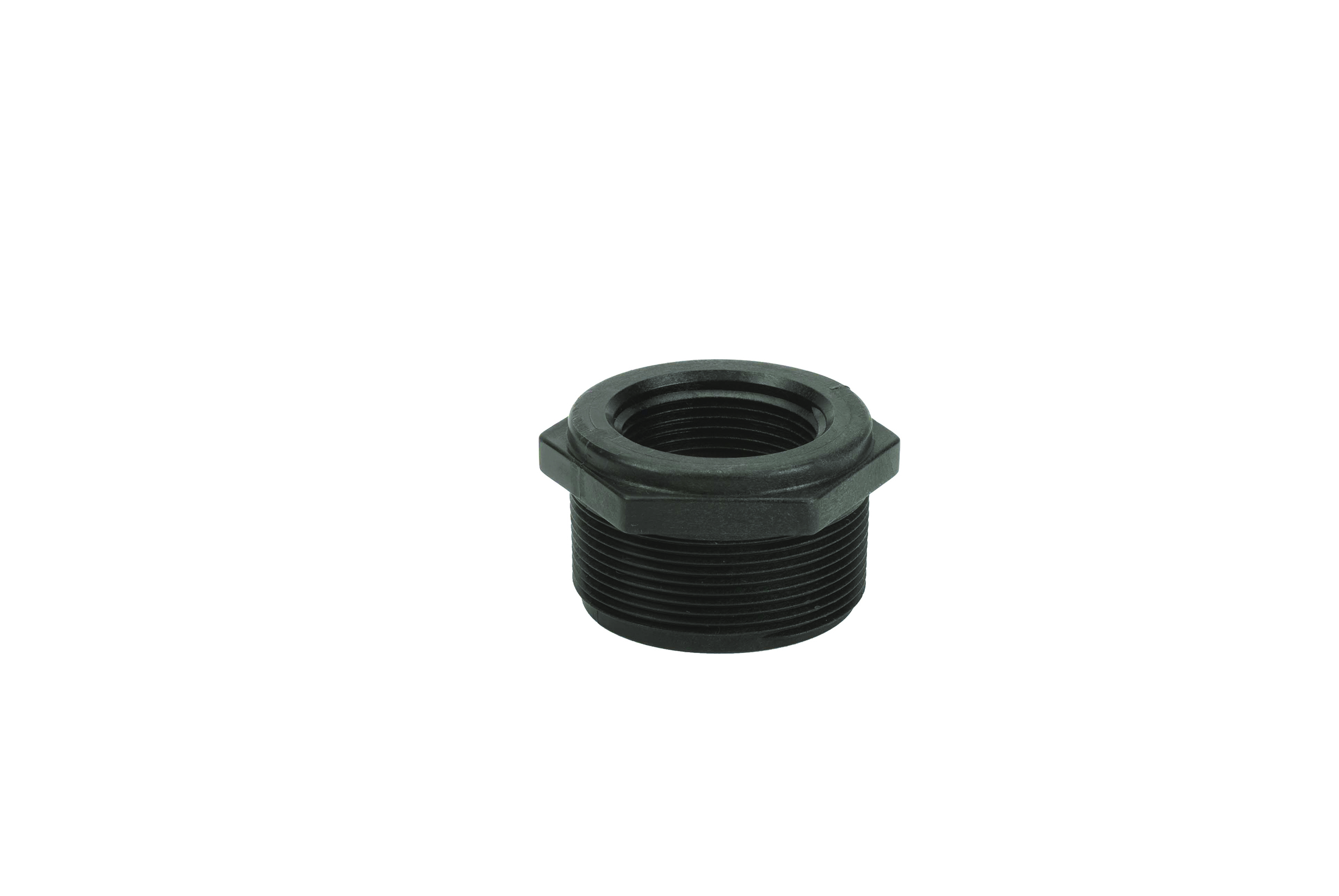 Pipe Fittings: Reducer Bushing 1.25 x 2 Inch MPT