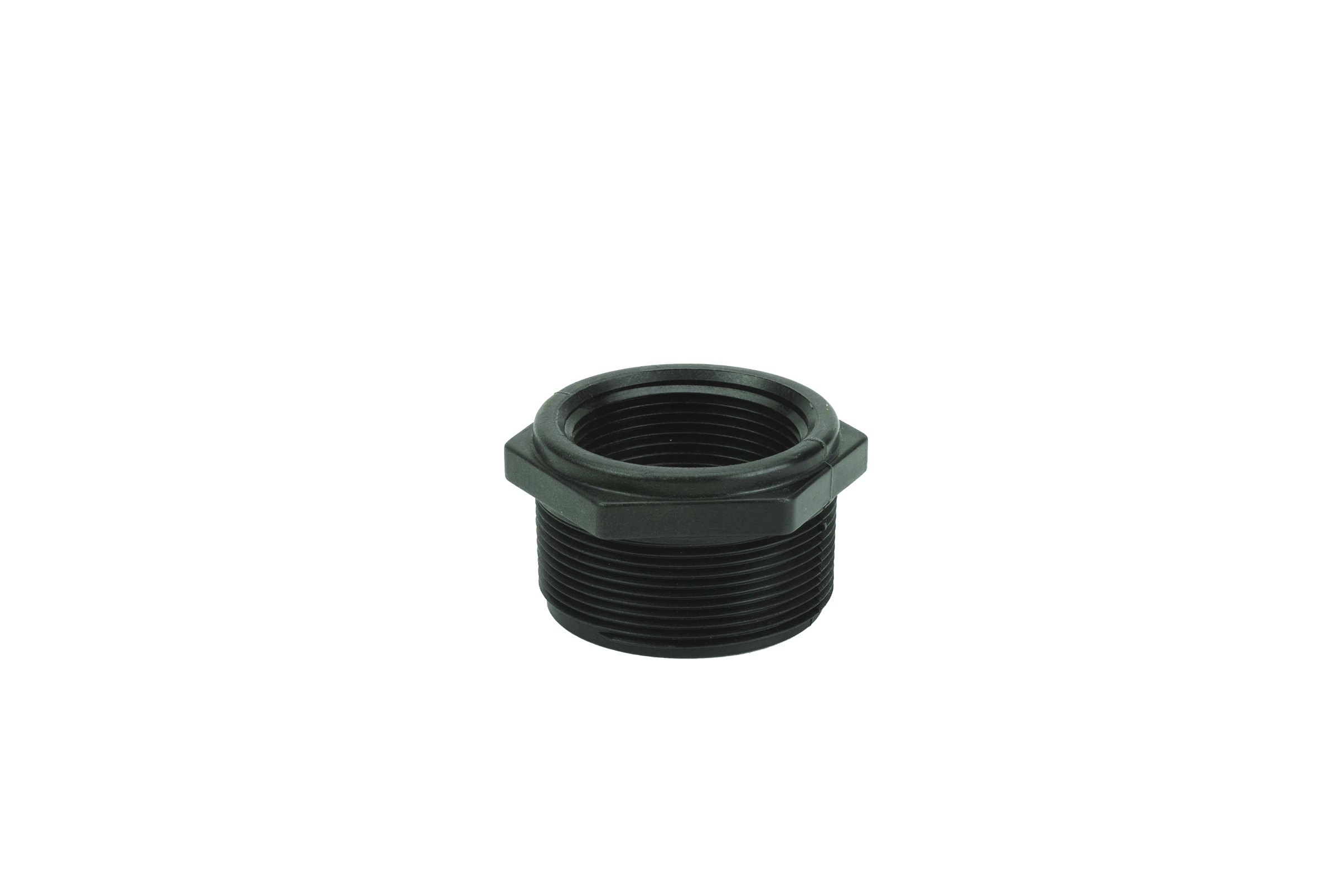 Pipe Fittings: Reducer Bushing 1.5 x 2 Inch MPT
