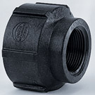 1-1/2" X 1-1/4" POLY REDUCING COUPLING BANJO