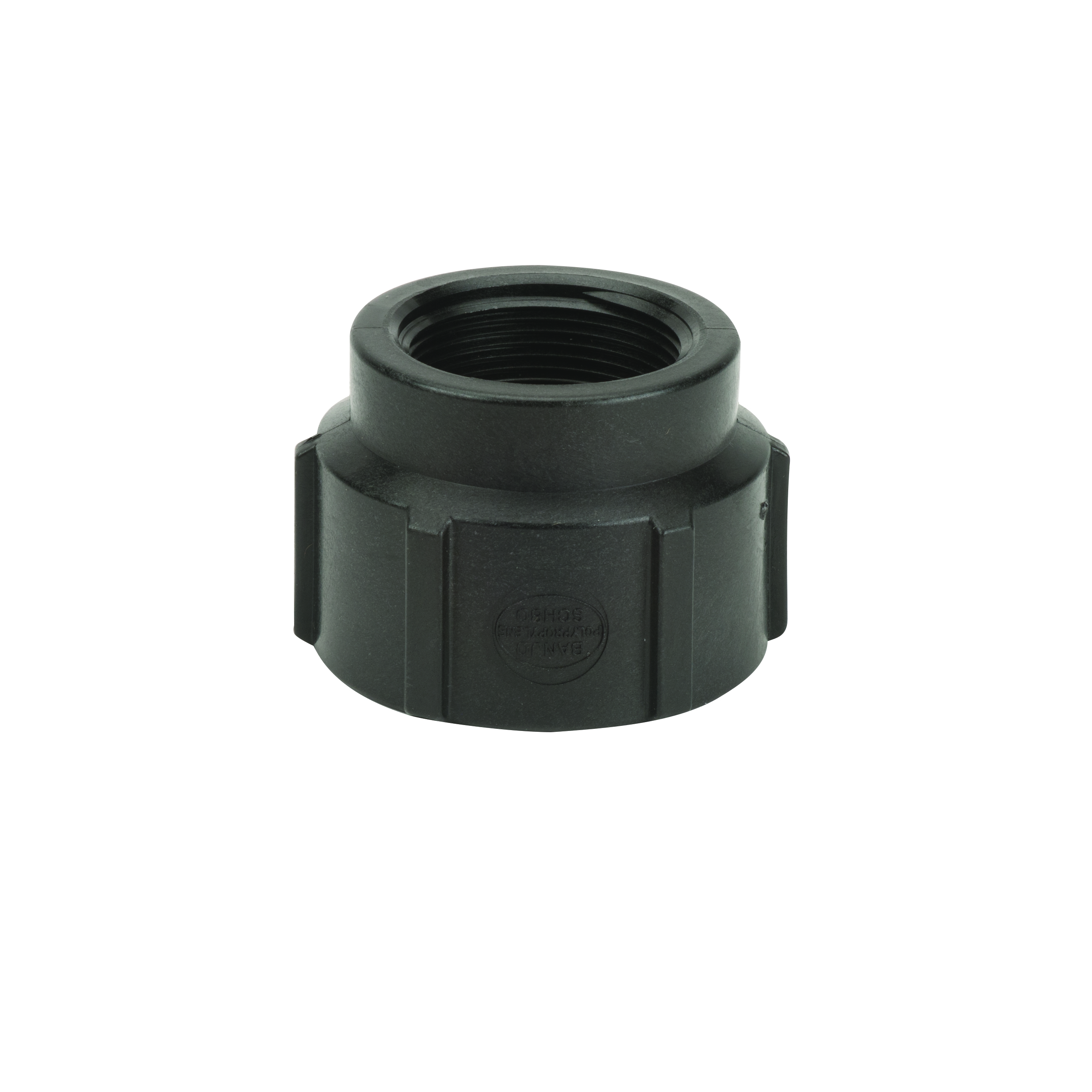 Poly Pipe Fittings: Reducing Coupling 2 Inch x 1.5 Inch