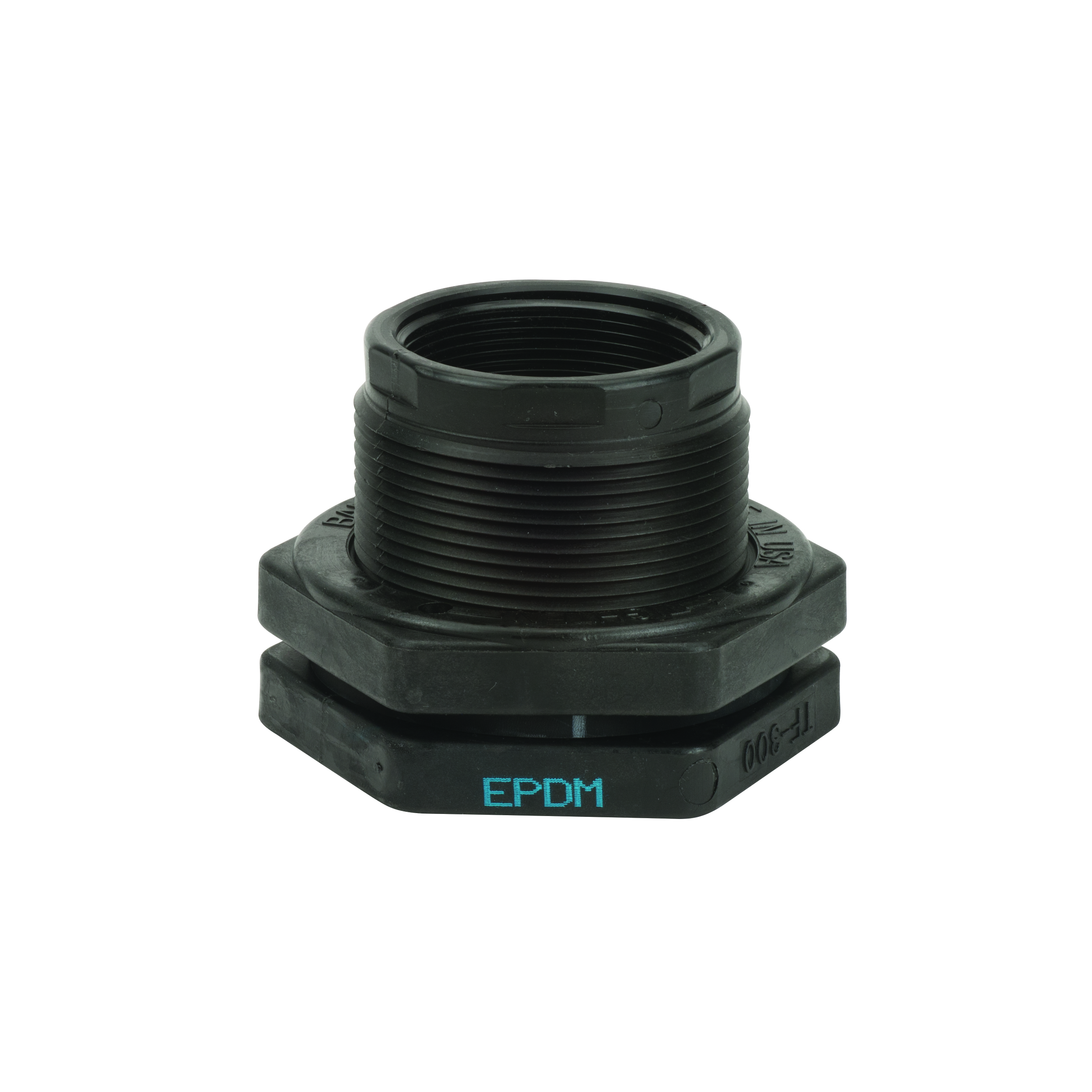 Bulkhead Tank Fittings: Flange Polypro 3 Inch EPDM