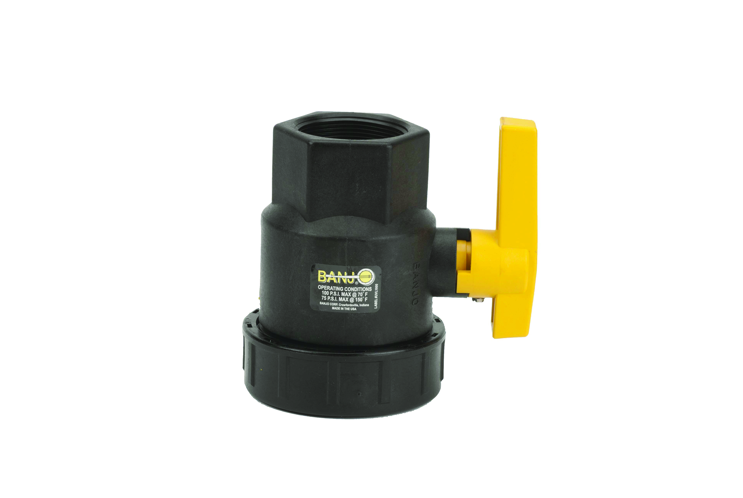 Union Valve: Full Port Poly 2 x 2 Inch