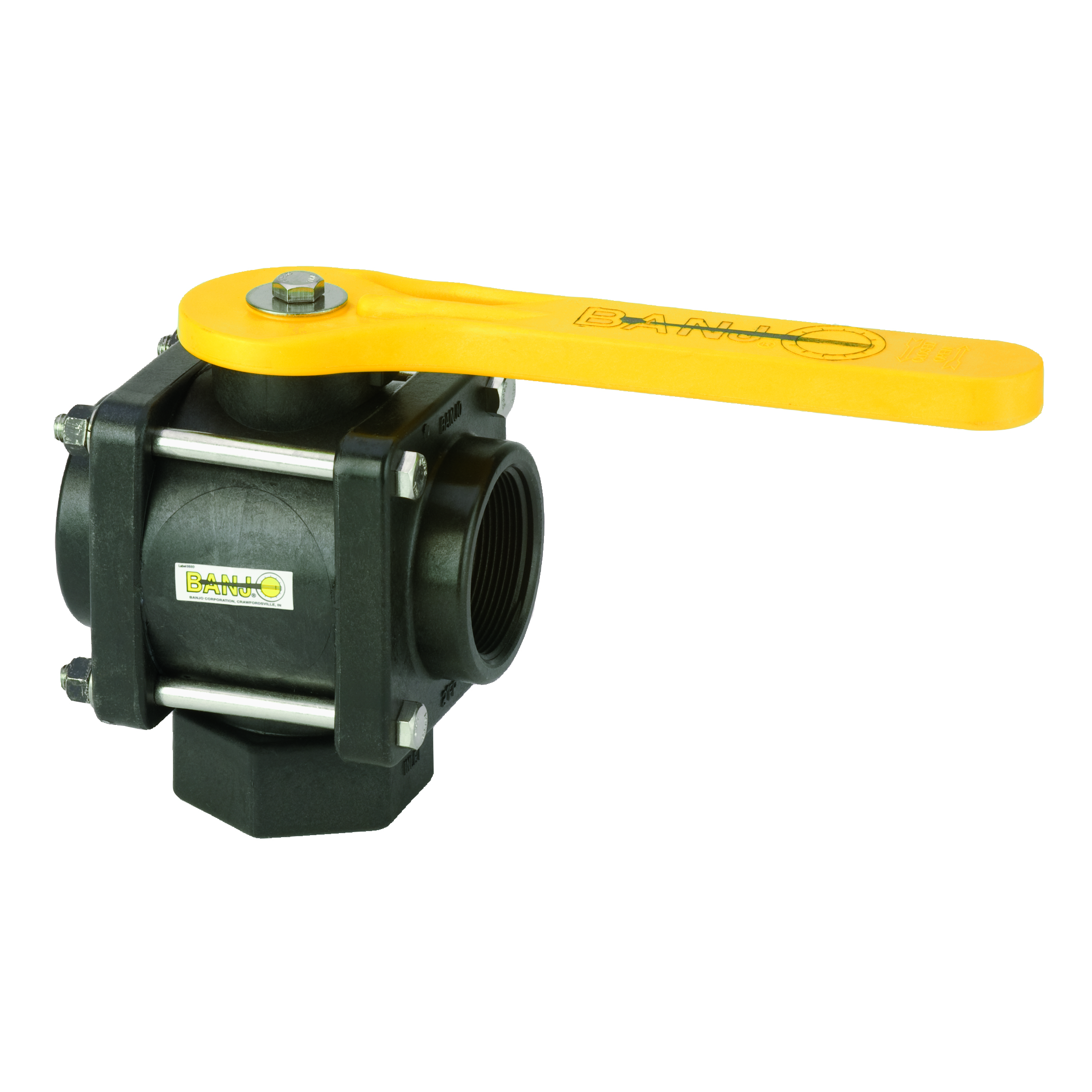 3 Way Valve: Full Port Bottom Load 2 x 2 Inch