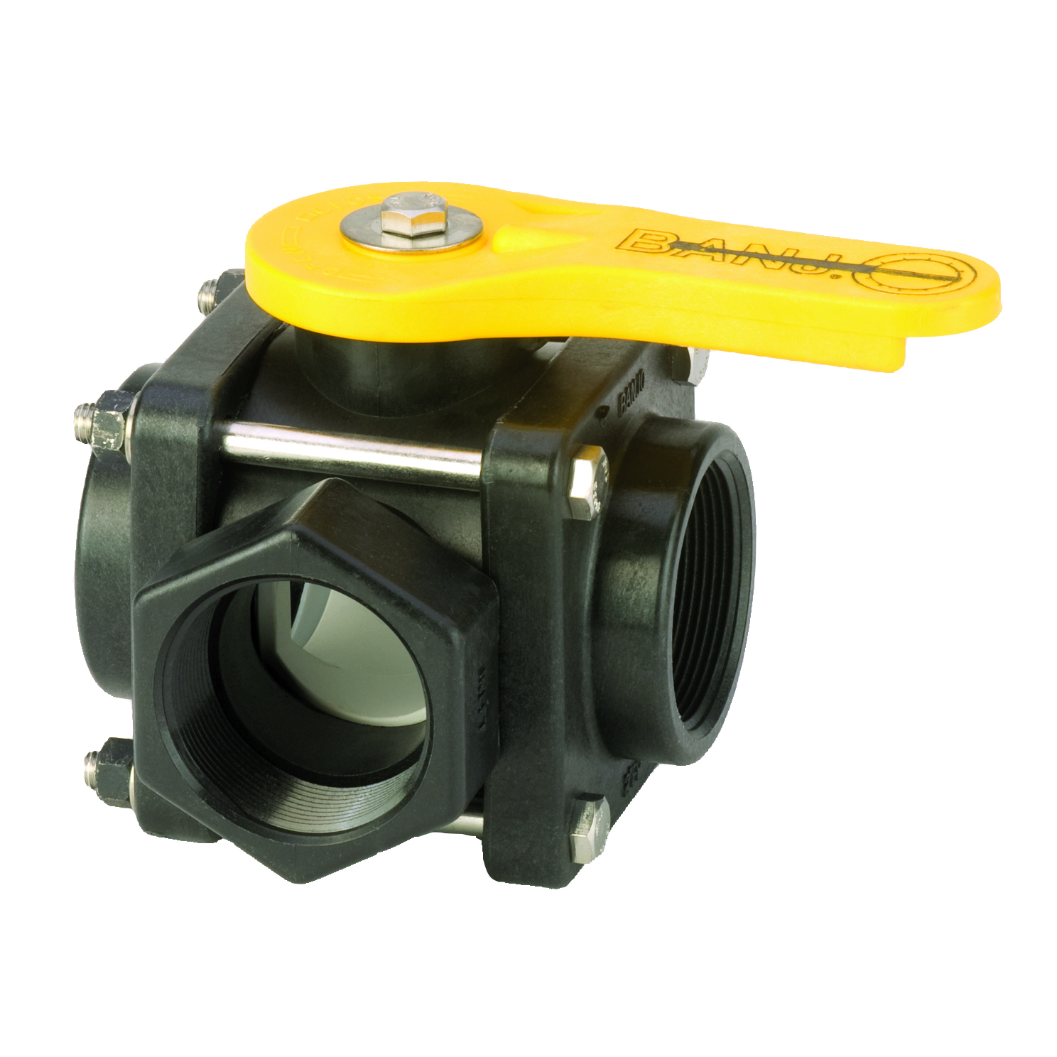 3 Way Valve: Full Port Side Load 2 x 2 Inch