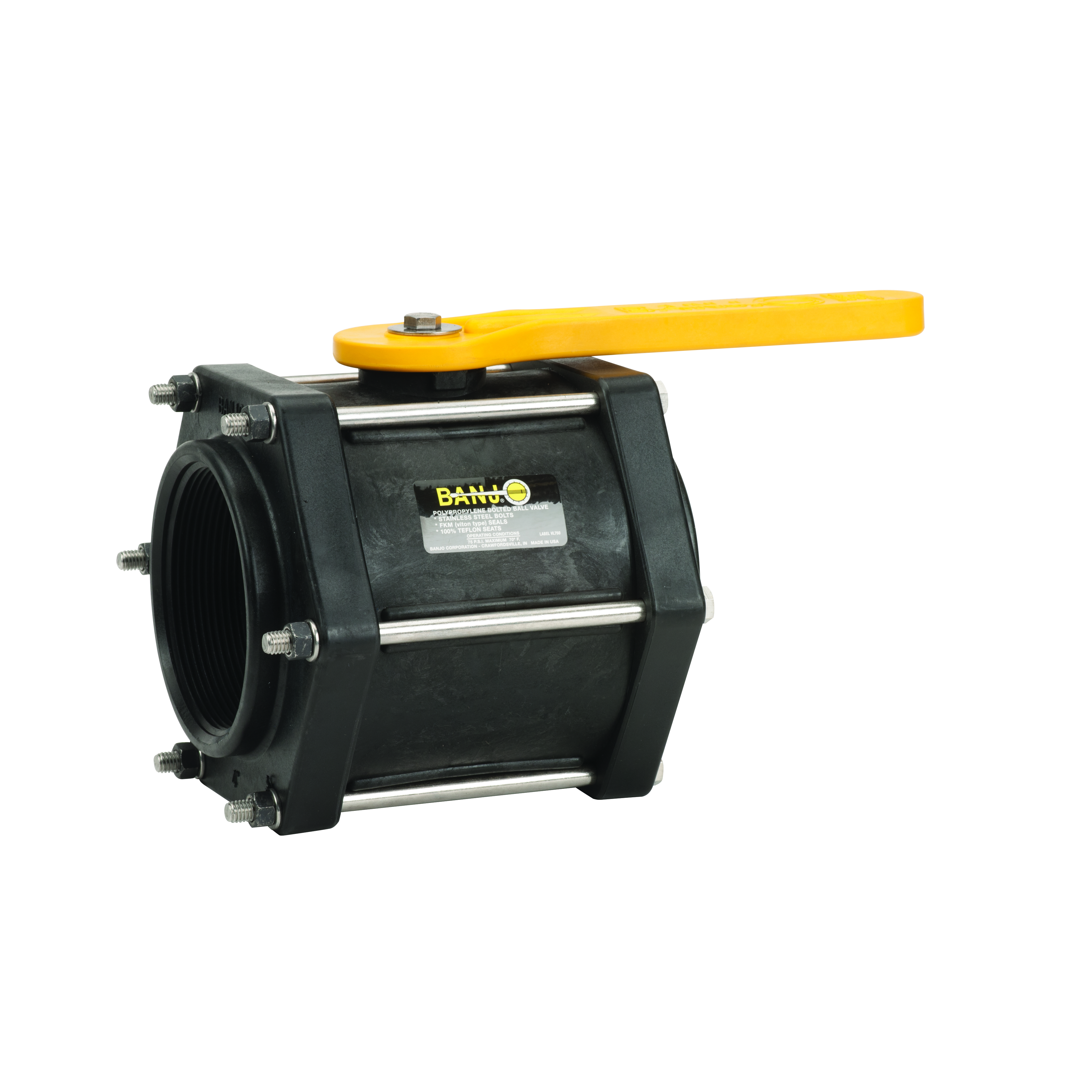 Bolted Valve: Standard 4 Inch Poly