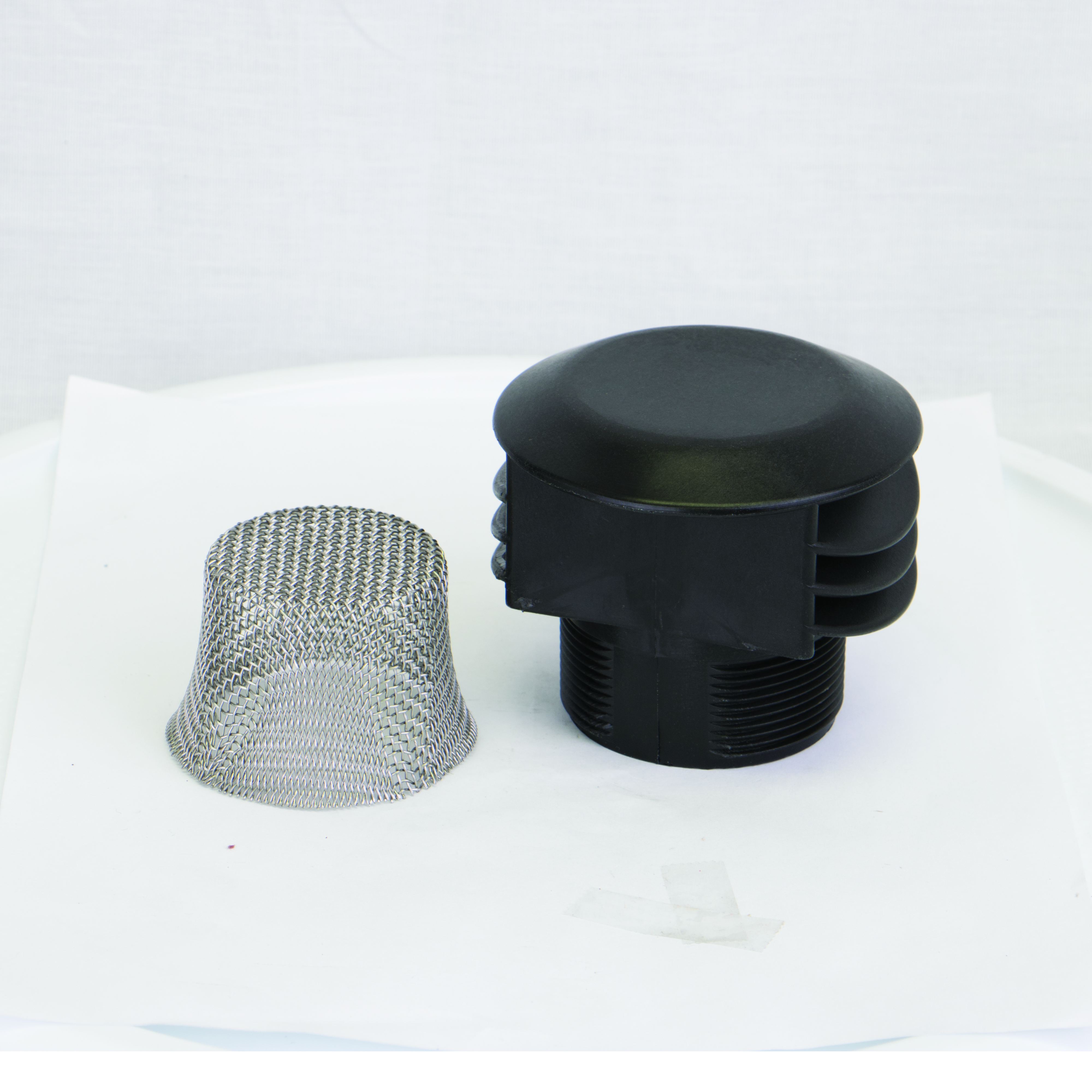 Anti Vortex Cap: Vent Screen 2 Inch