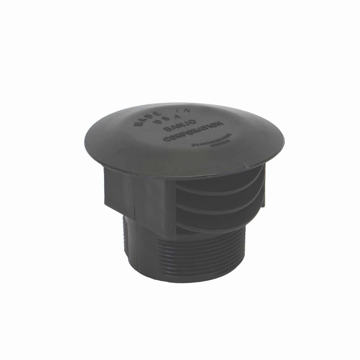 3" Anti Vortex Vent Cap Without Screen
