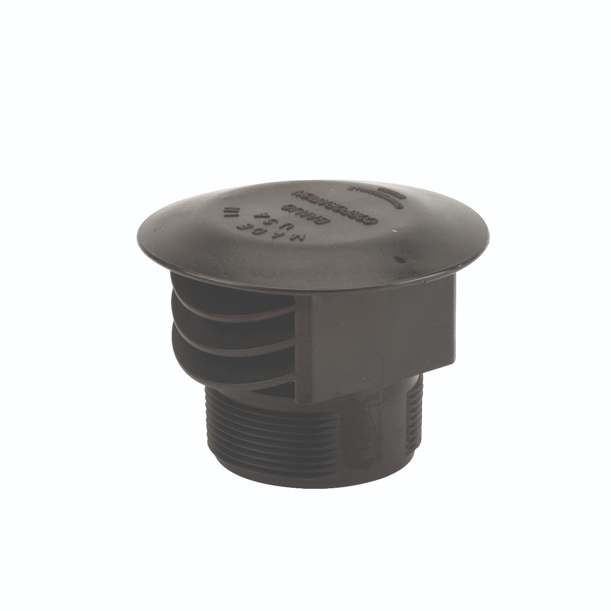 3" Anti Vortex Vent Cap With 10 Mesh SS Screen