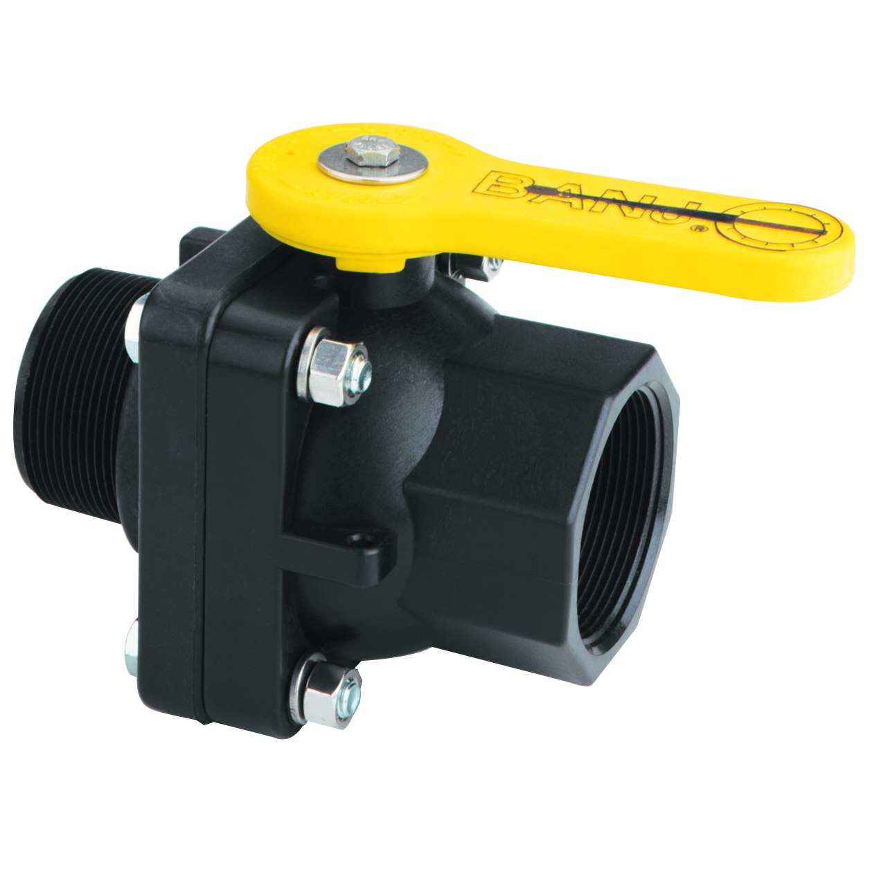 Stubby Valves: Full Port Male NPT 2 x 2 Inch Female NPT